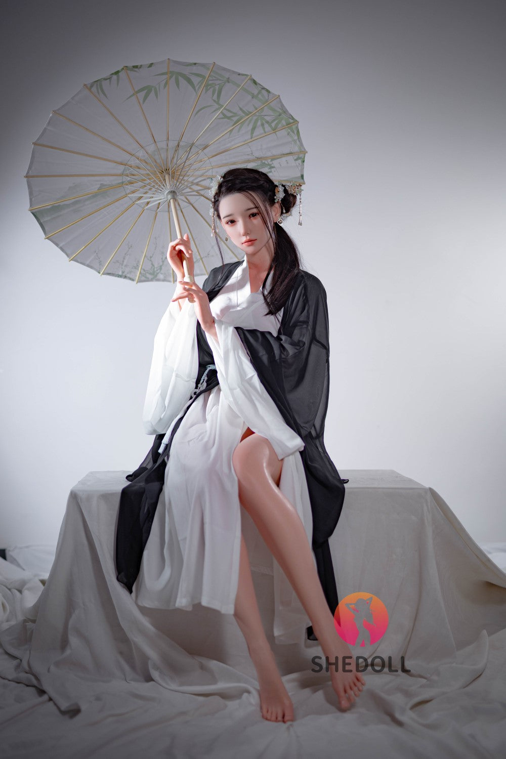 Øv sexdukke (SHEDOLL 165 cm E-cup #SH107 silikone)