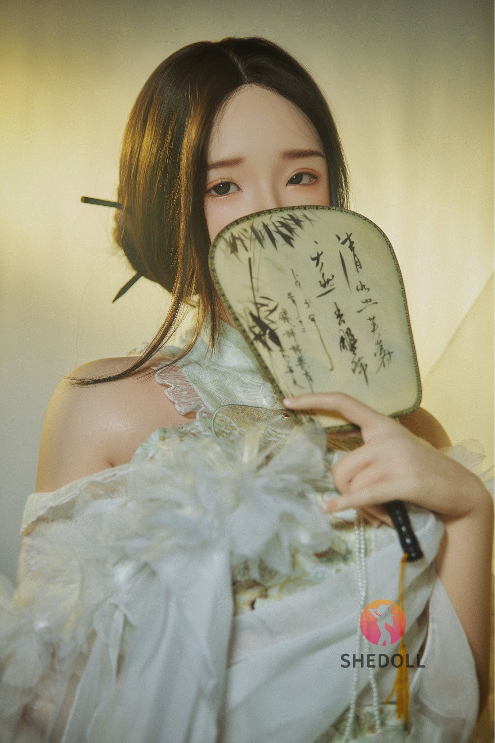 Charlene sexdukke (SHEDOLL 158 cm C-cup #SH123 2.0 silikone)