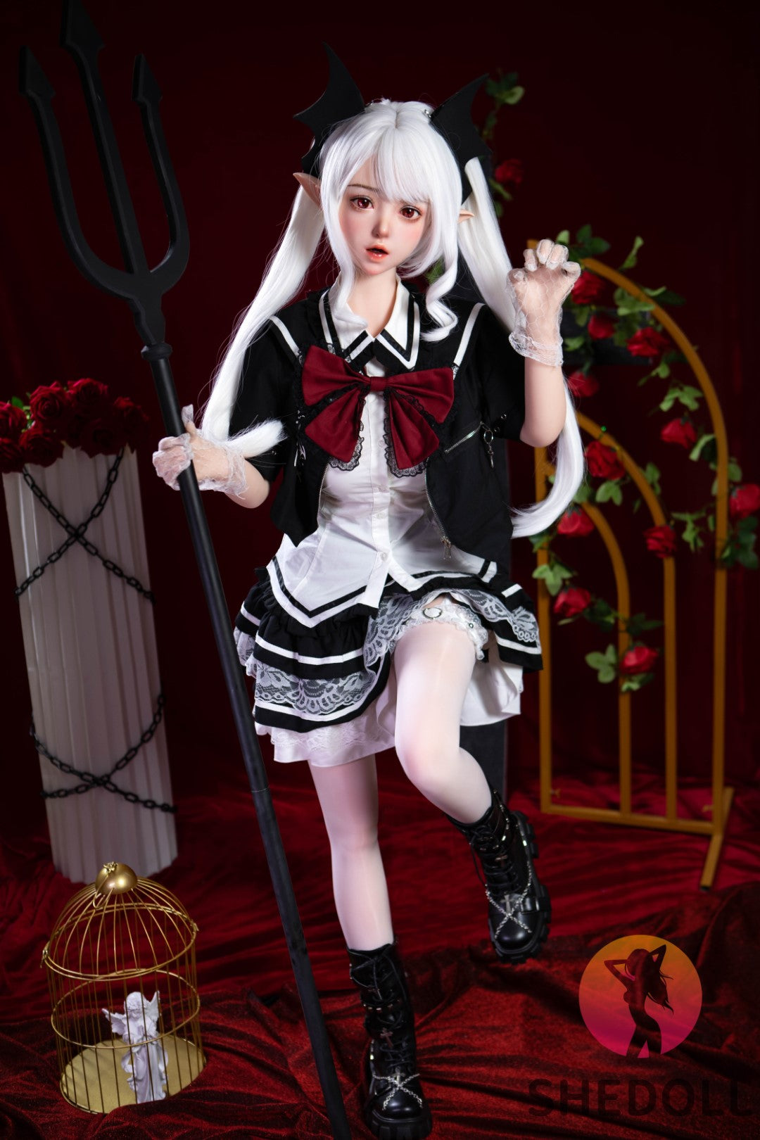 Dora sexdukke (SHEDOLL 148 cm D-cup #SH125 2.0 silikone)