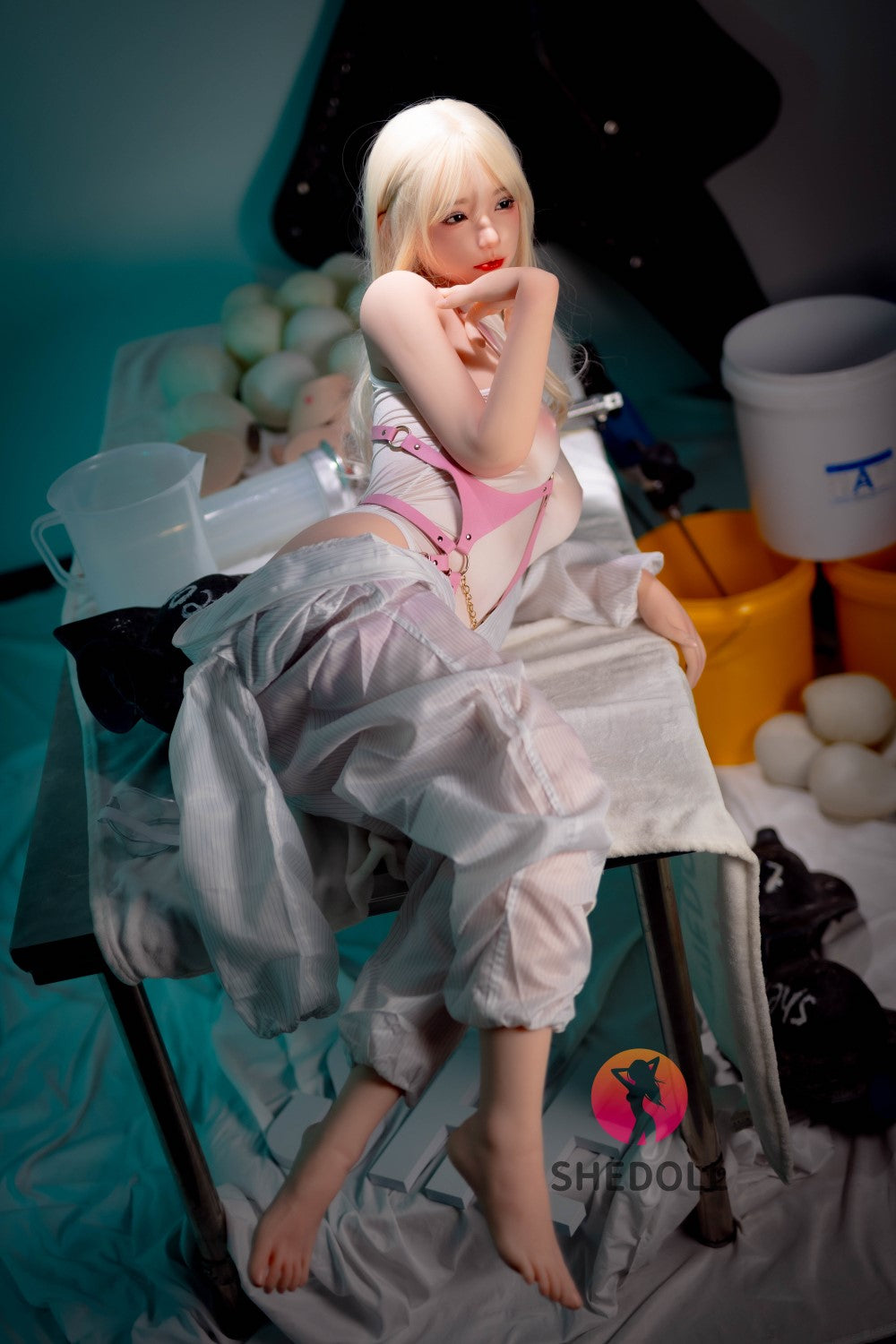 Charlene sexdukke (SHEDOLL 158 cm C-cup #SH130 2.0 TPE+silikone)