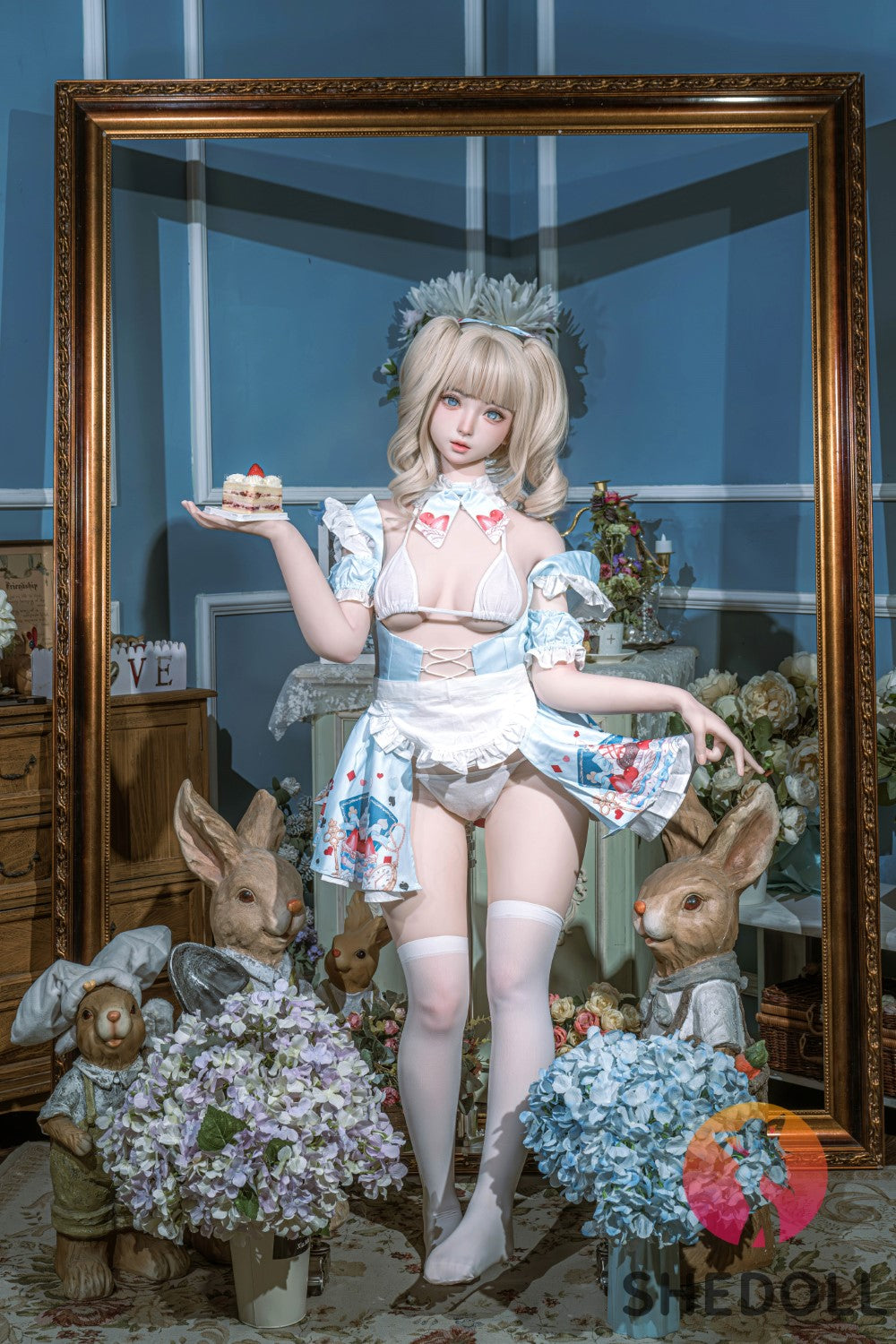 Nancy sexdukke (SHEDOLL 150 cm B-cup #SH135 2.0 TPE+silikone)