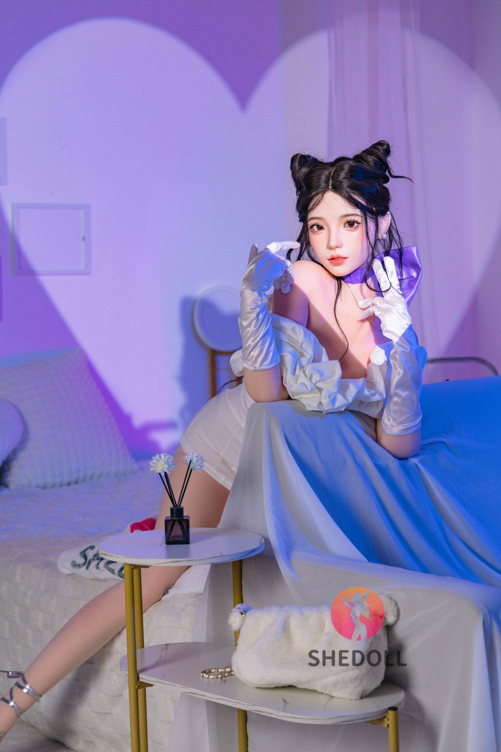 Rose sexdukke (SHEDOLL 168 cm D-cup #SH138 2.0 TPE+silikone)