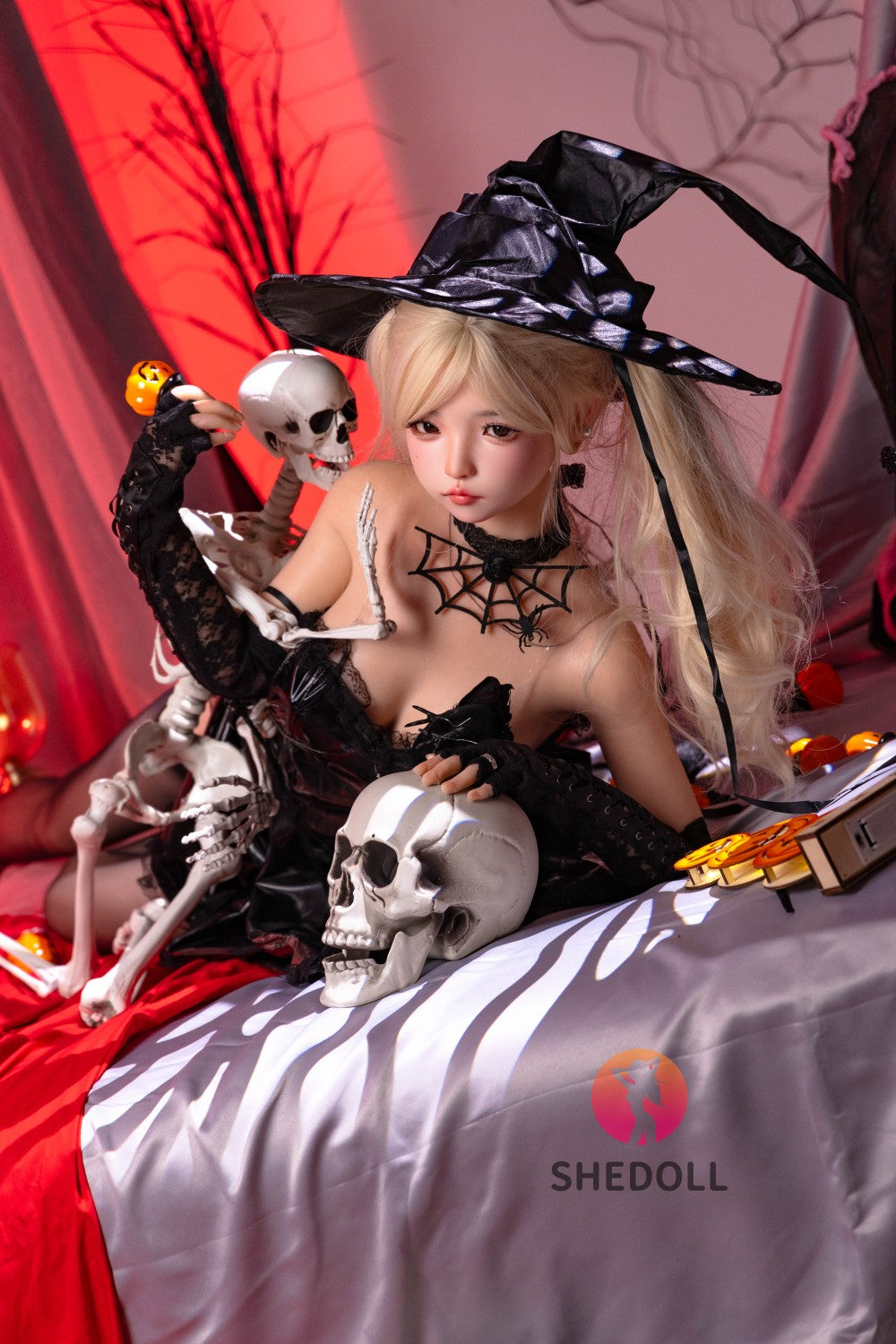 Slik sexdukke (SHEDOLL 148 cm D-cup #SH148 2.0 silikone)