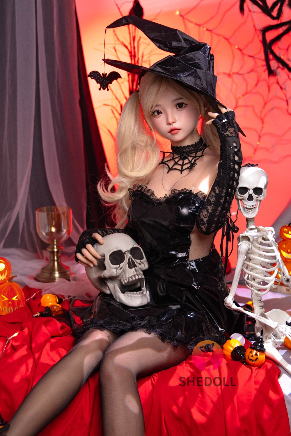 Slik sexdukke (SHEDOLL 148 cm D-cup #SH148 2.0 silikone)