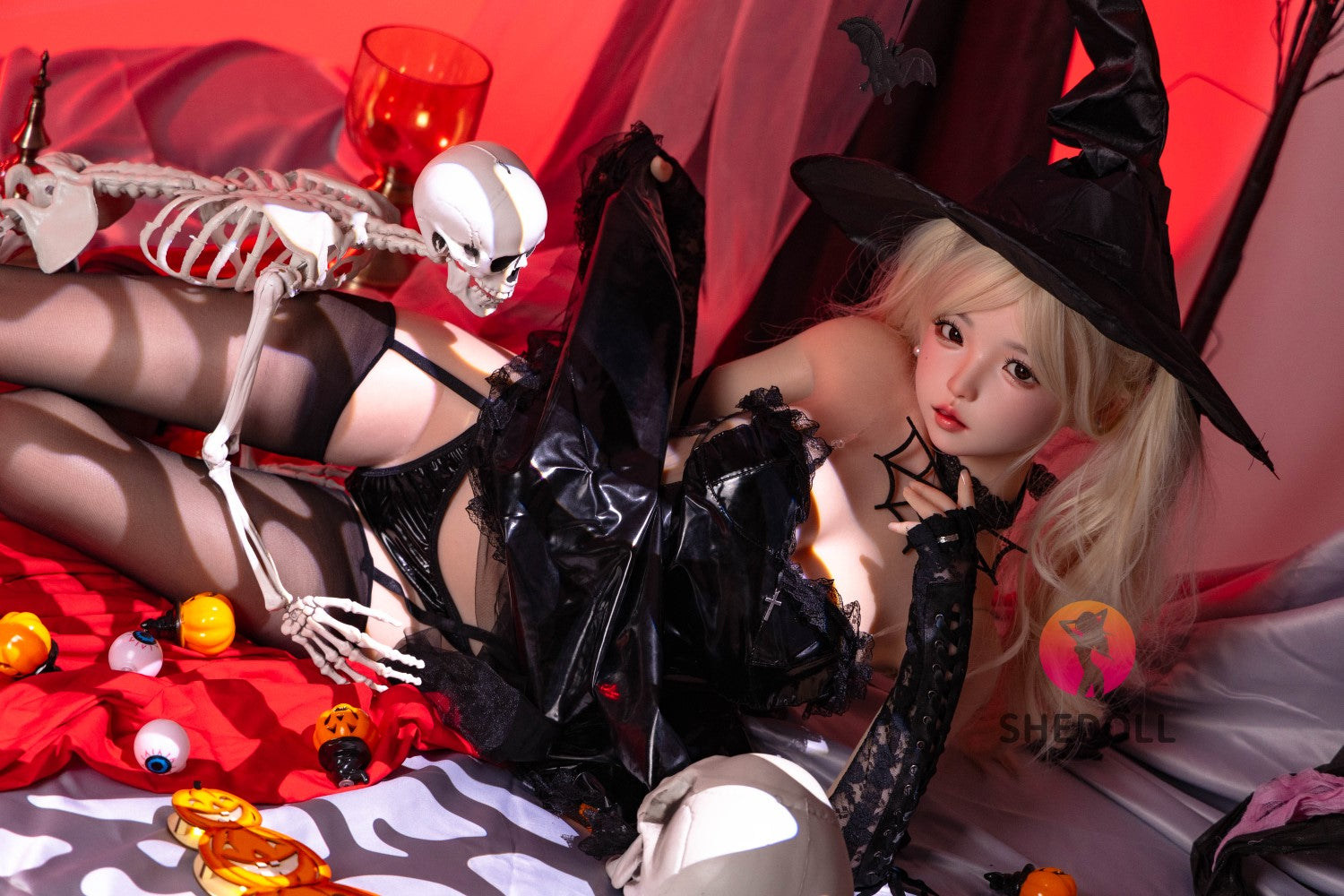 Slik sexdukke (SHEDOLL 148 cm D-cup #SH148 2.0 silikone)