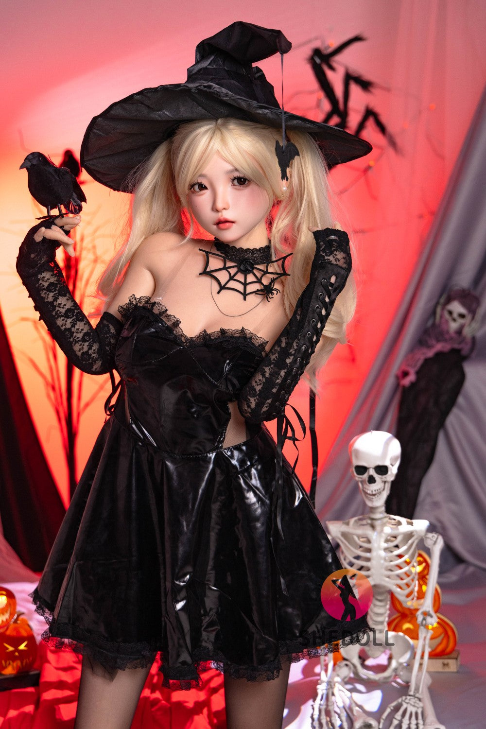 Slik sexdukke (SHEDOLL 148 cm D-cup #SH148 2.0 silikone)