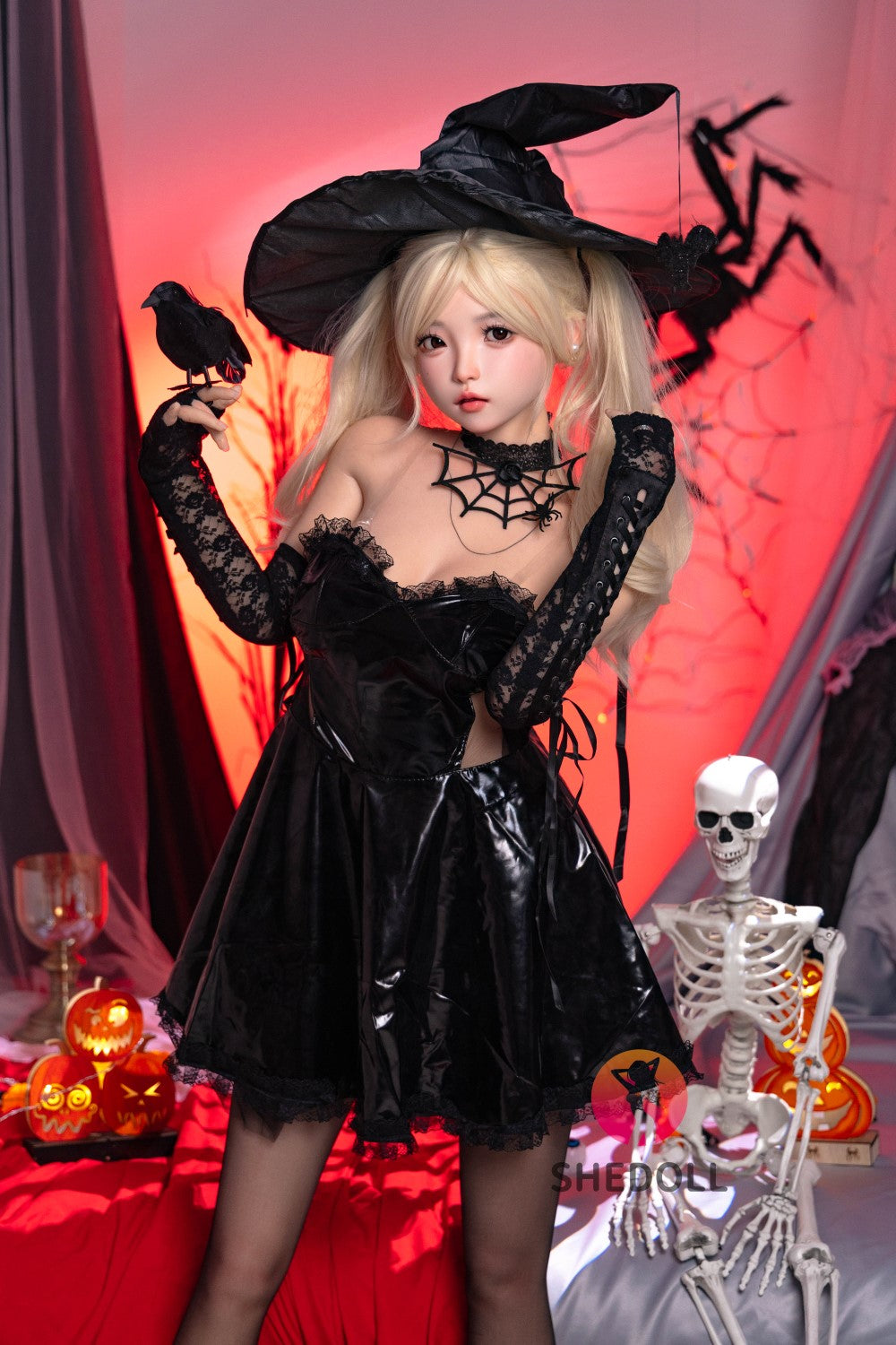 Slik sexdukke (SHEDOLL 148 cm D-cup #SH148 2.0 silikone)