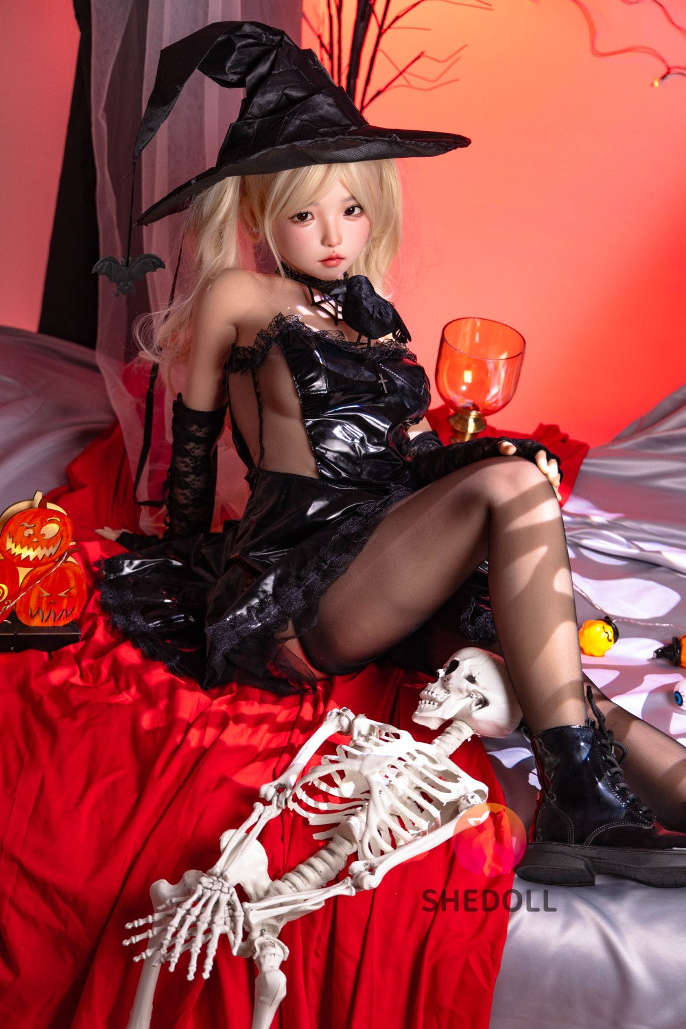 Slik sexdukke (SHEDOLL 148 cm D-cup #SH148 2.0 silikone)