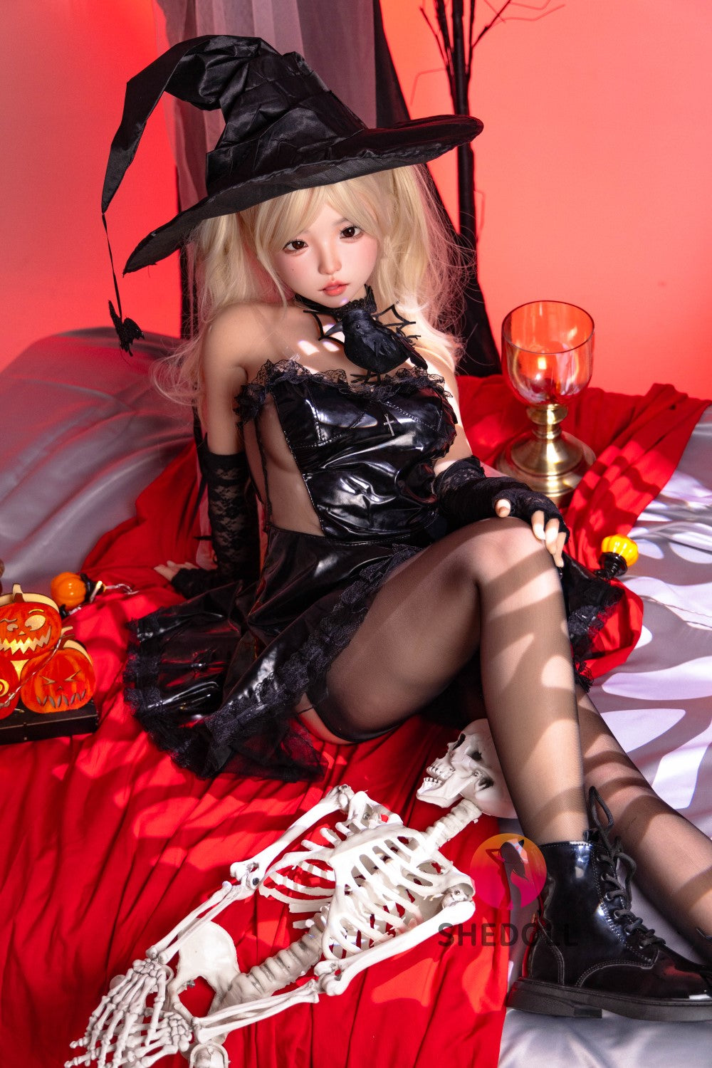 Slik sexdukke (SHEDOLL 148 cm D-cup #SH148 2.0 silikone)