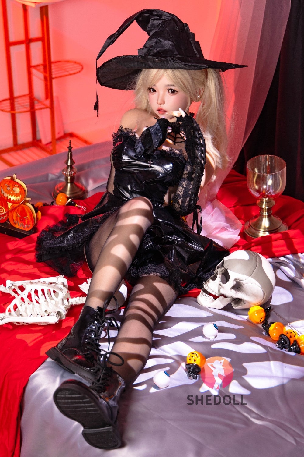 Slik sexdukke (SHEDOLL 148 cm D-cup #SH148 2.0 silikone)