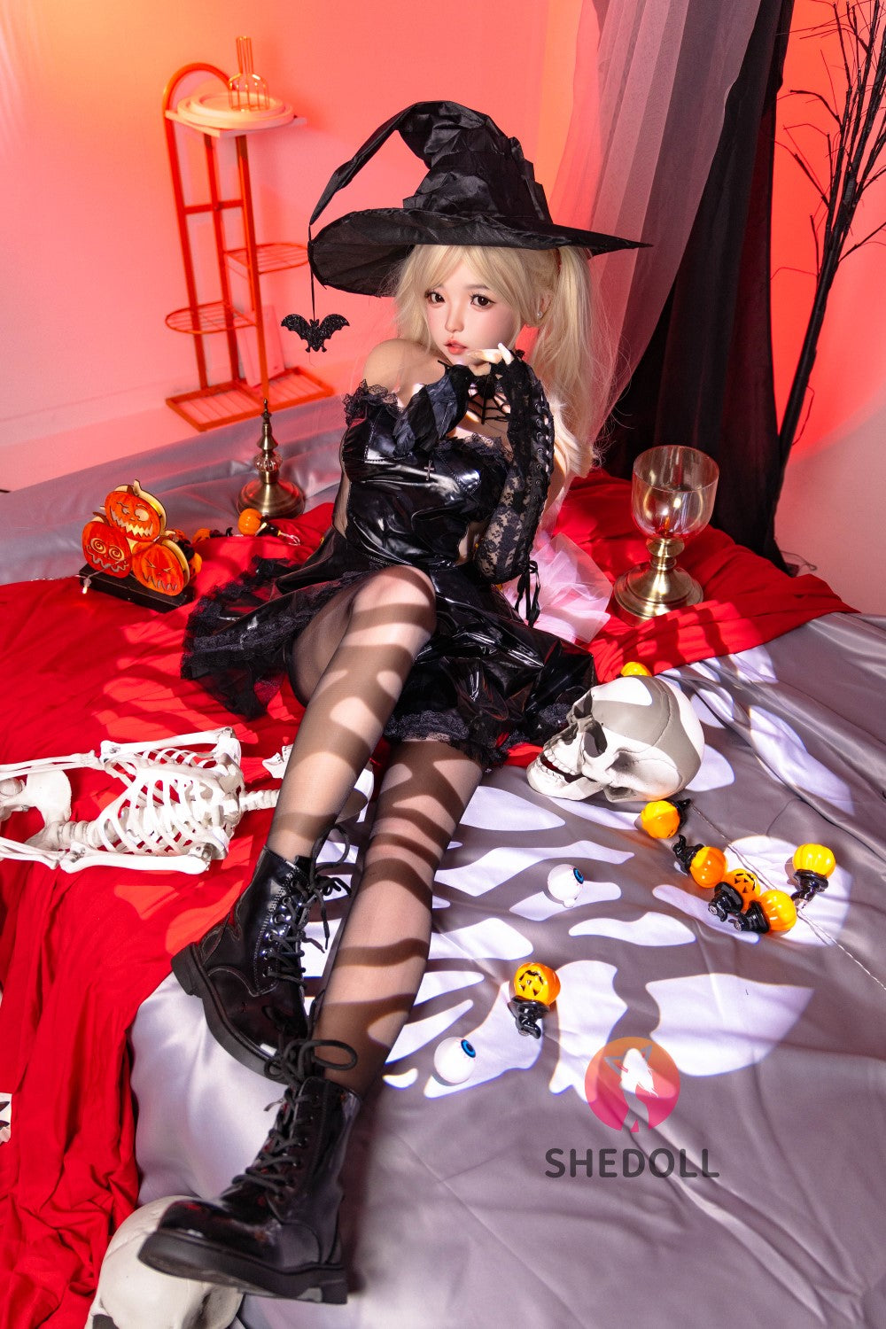 Slik sexdukke (SHEDOLL 148 cm D-cup #SH148 2.0 silikone)