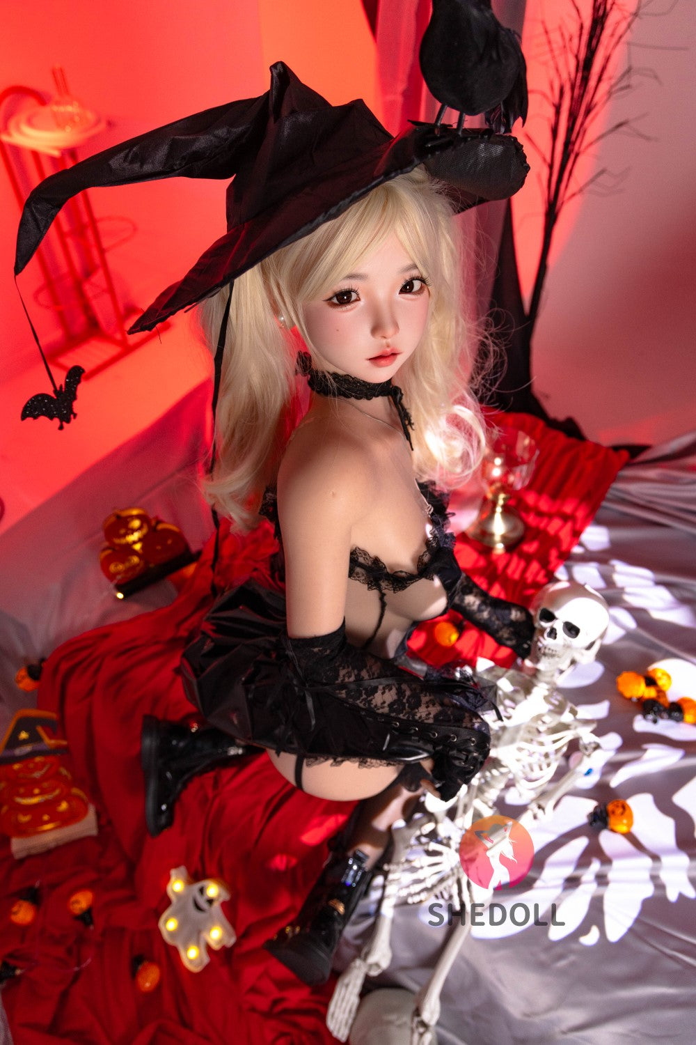 Slik sexdukke (SHEDOLL 148 cm D-cup #SH148 2.0 silikone)
