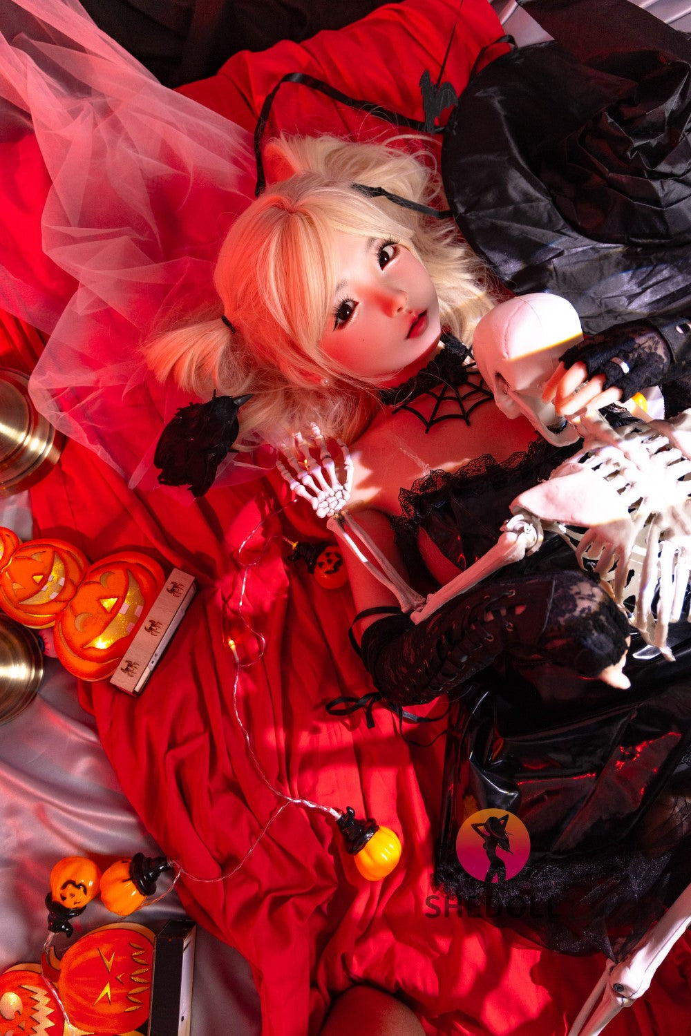 Slik sexdukke (SHEDOLL 148 cm D-cup #SH148 2.0 silikone)