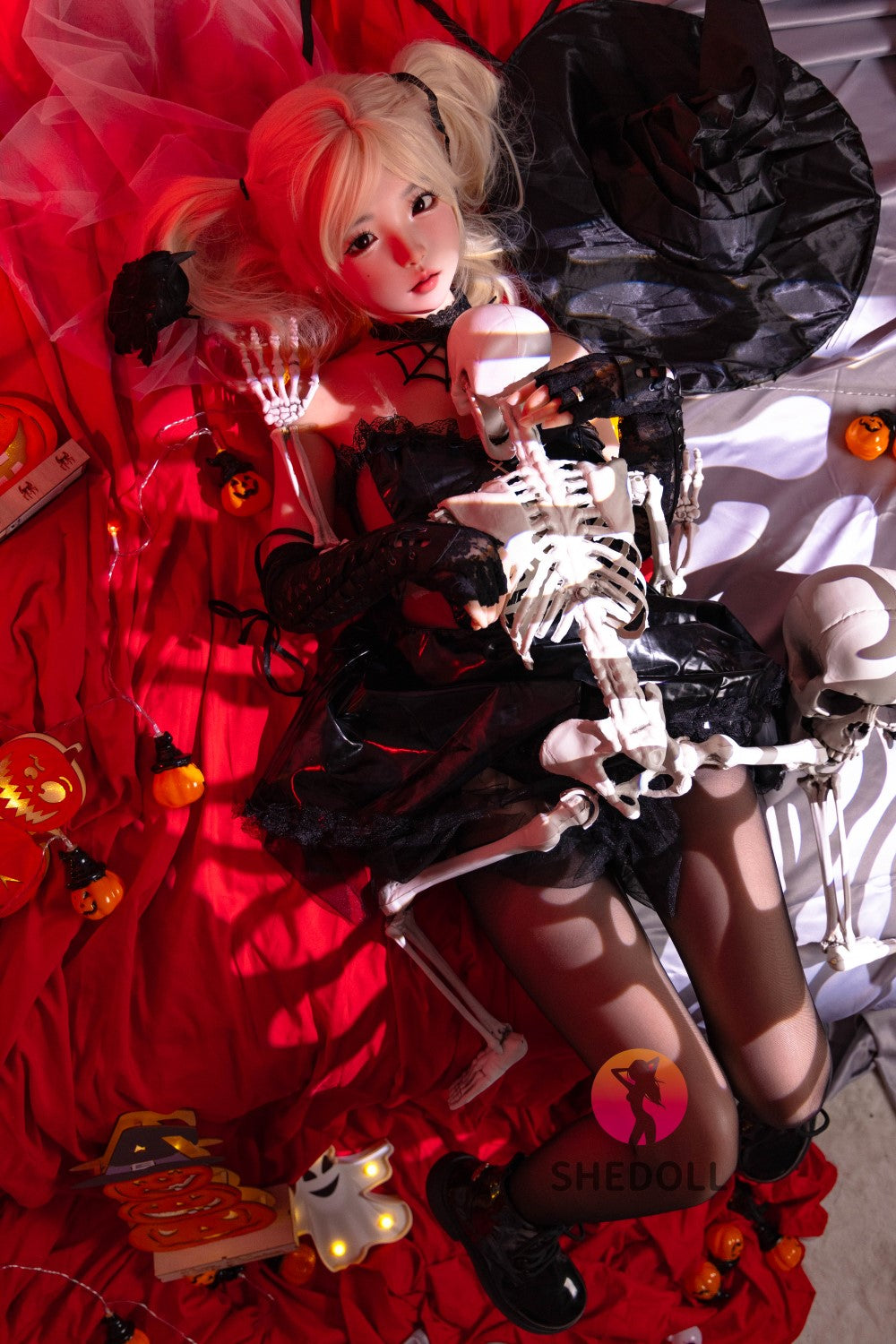 Slik sexdukke (SHEDOLL 148 cm D-cup #SH148 2.0 silikone)