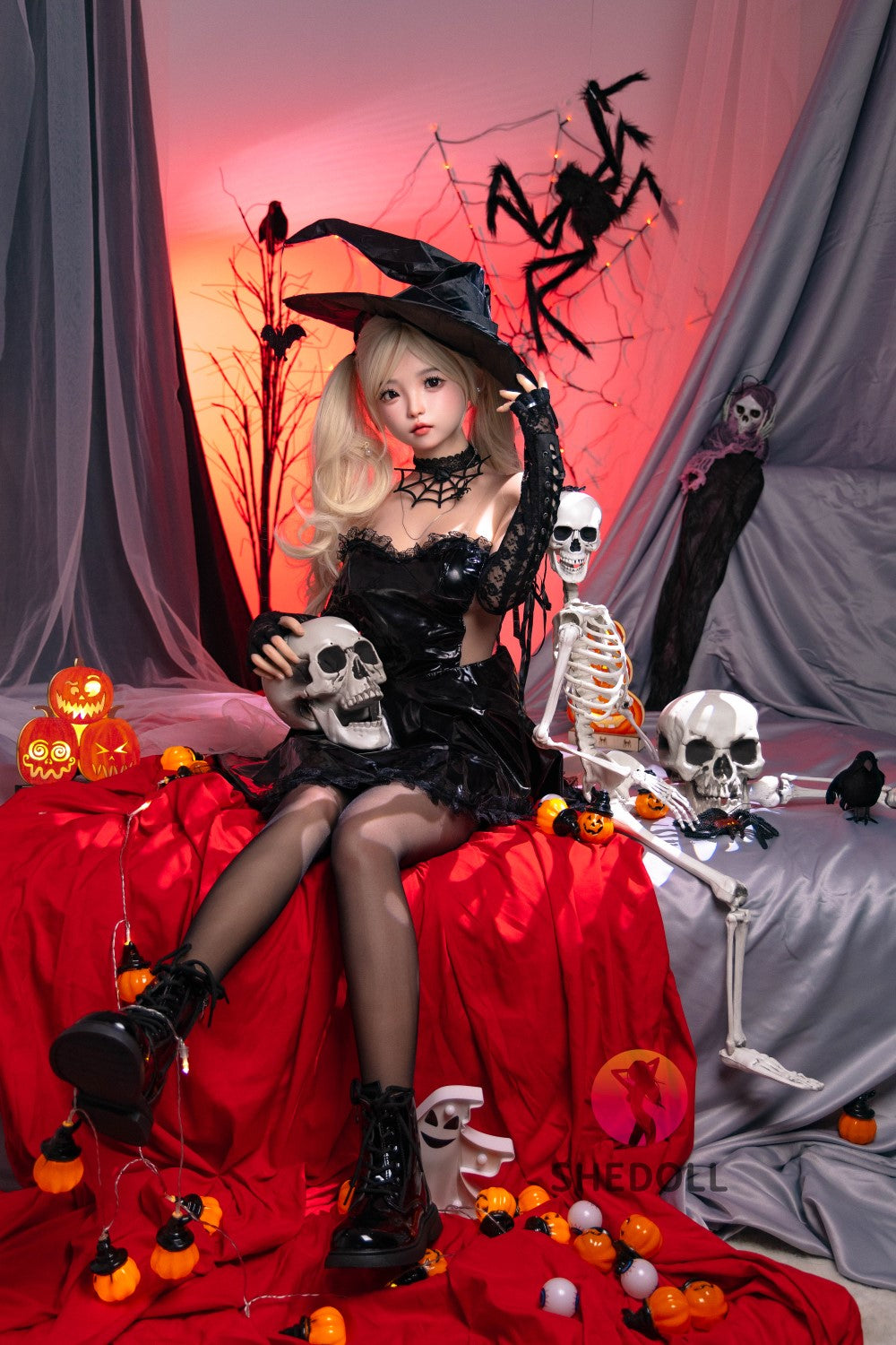 Slik sexdukke (SHEDOLL 148 cm D-cup #SH148 2.0 silikone)