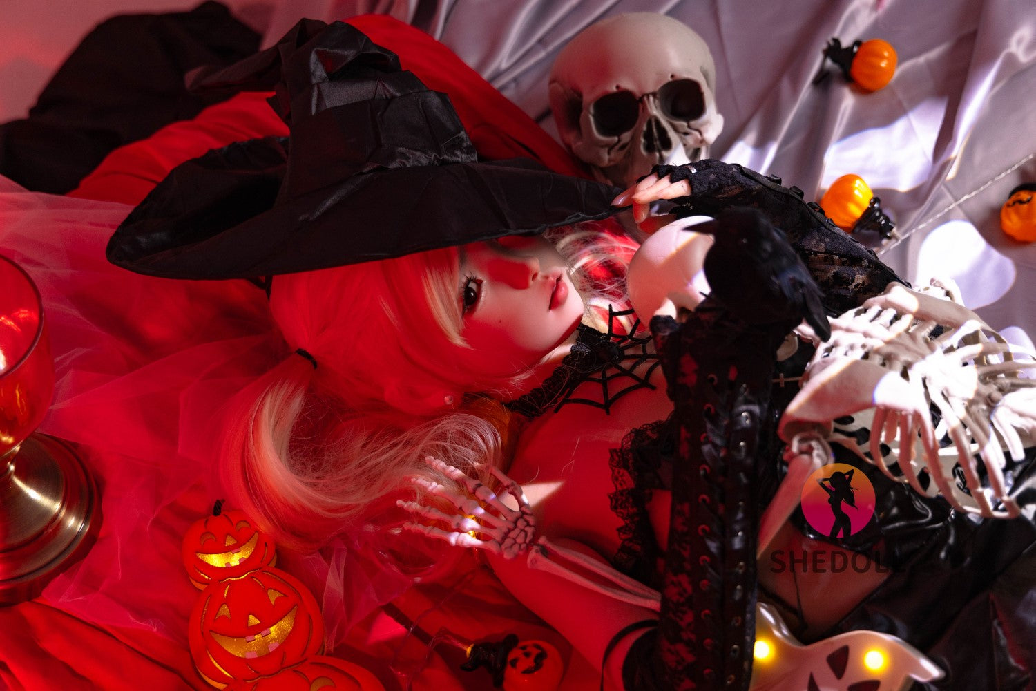 Slik sexdukke (SHEDOLL 148 cm D-cup #SH148 2.0 silikone)