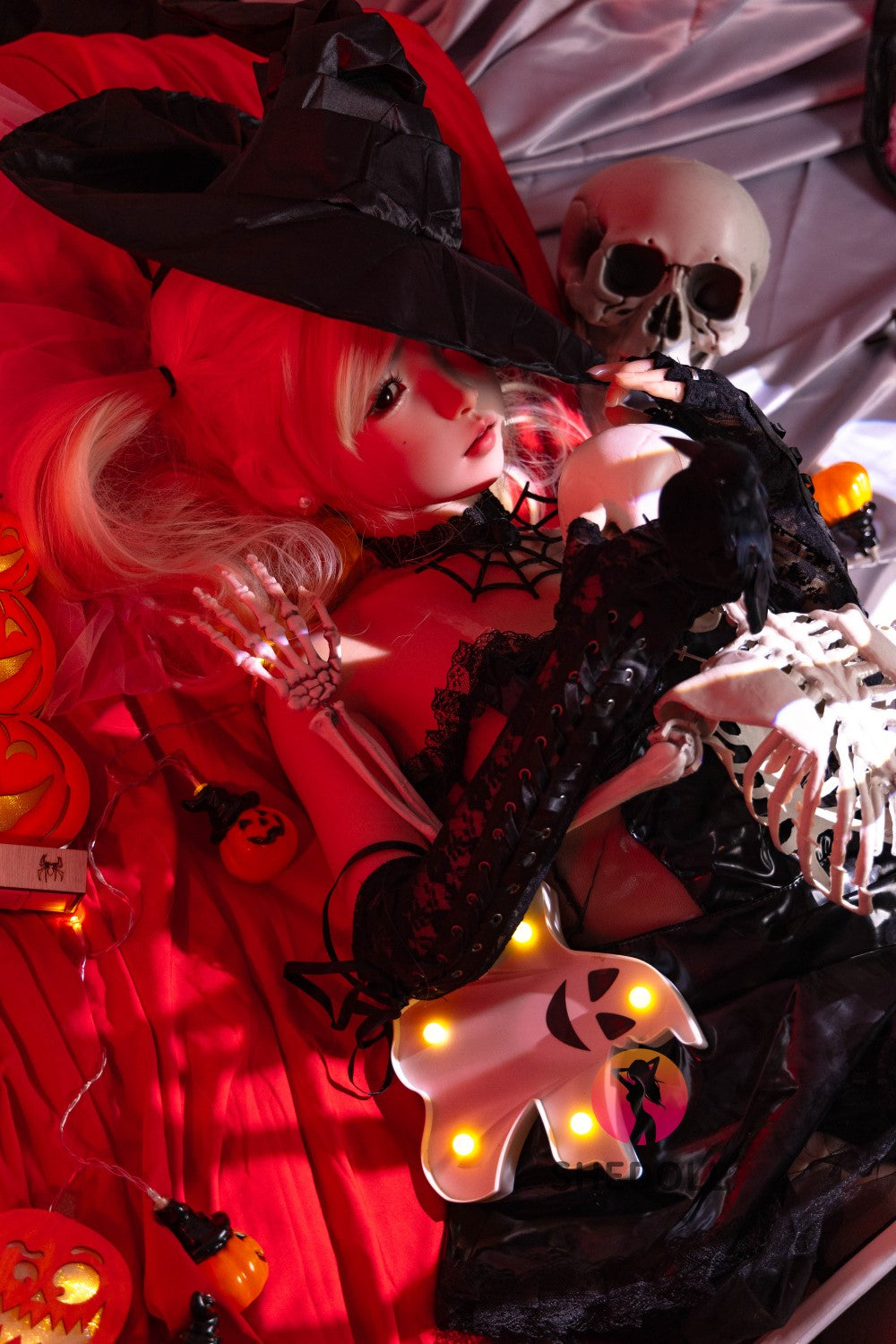 Slik sexdukke (SHEDOLL 148 cm D-cup #SH148 2.0 silikone)