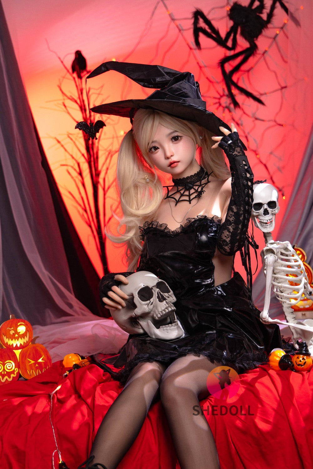 Slik sexdukke (SHEDOLL 148 cm D-cup #SH148 2.0 silikone)