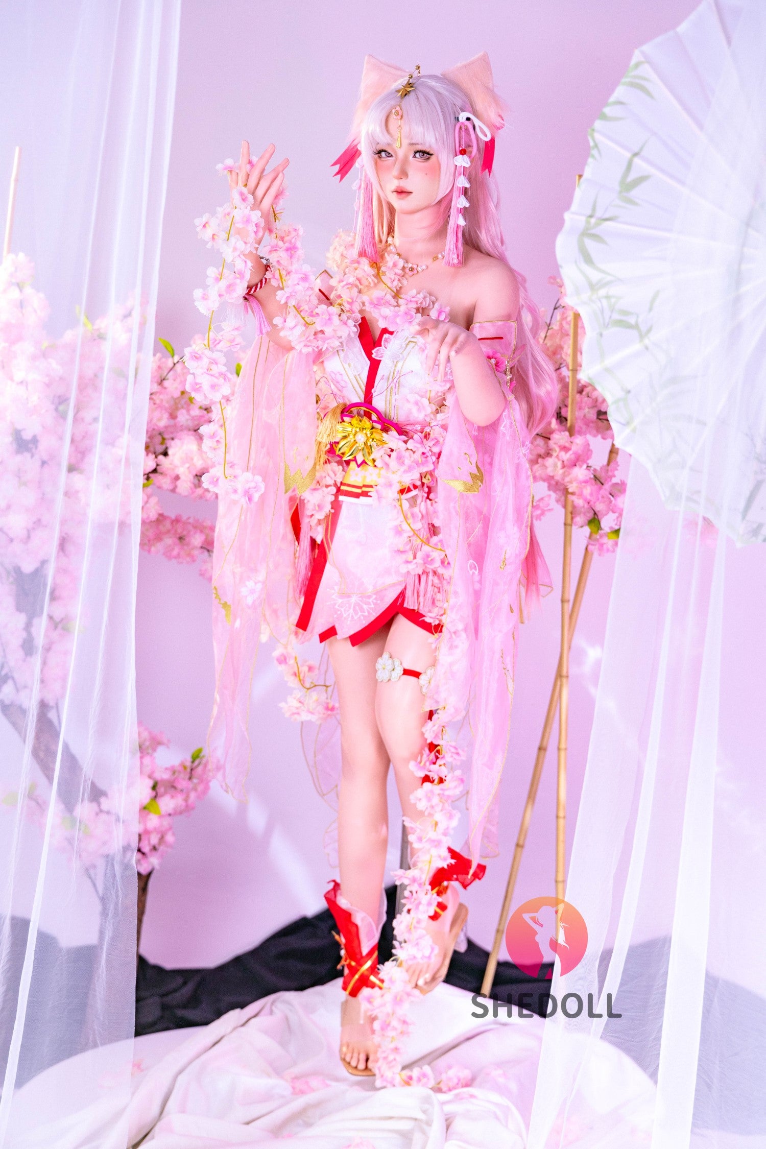 Kosame sexdukke (SHEDOLL 168 cm D-cup #SH143 2.0 silikone)