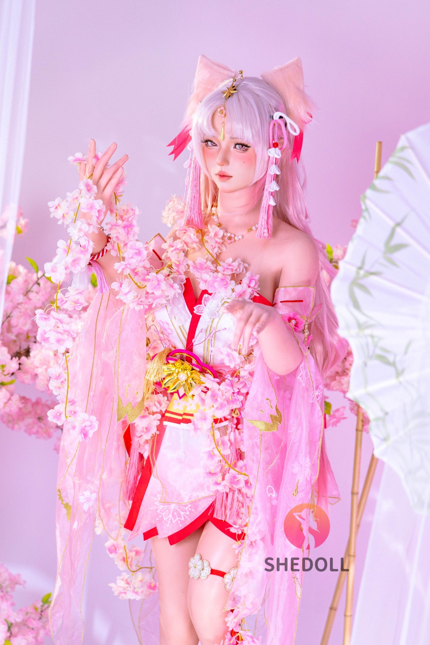 Kosame sexdukke (SHEDOLL 168 cm D-cup #SH143 2.0 silikone)