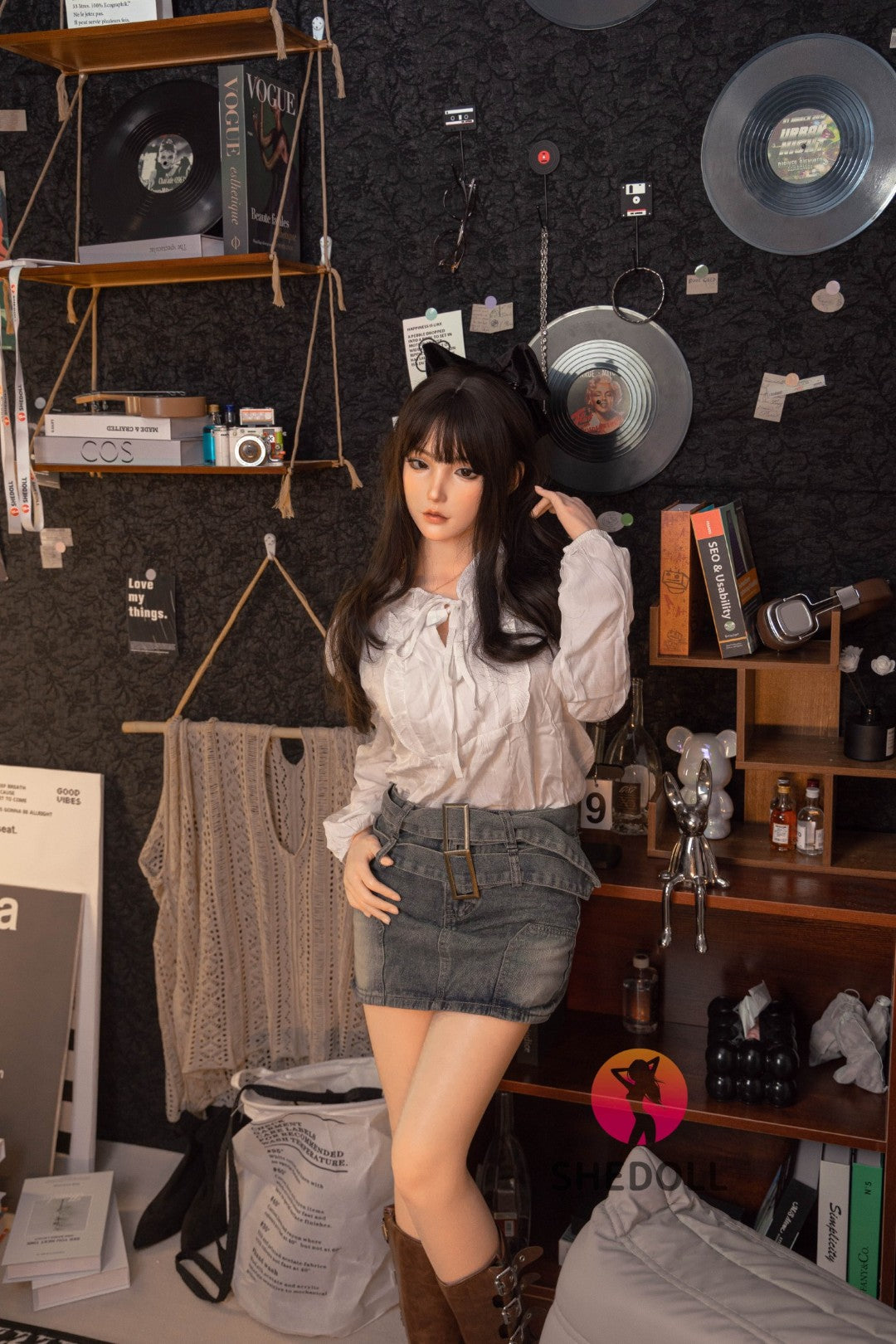 Vesper sexdukke (SHEDOLL 158 cm C-cup #SH155 silikone)