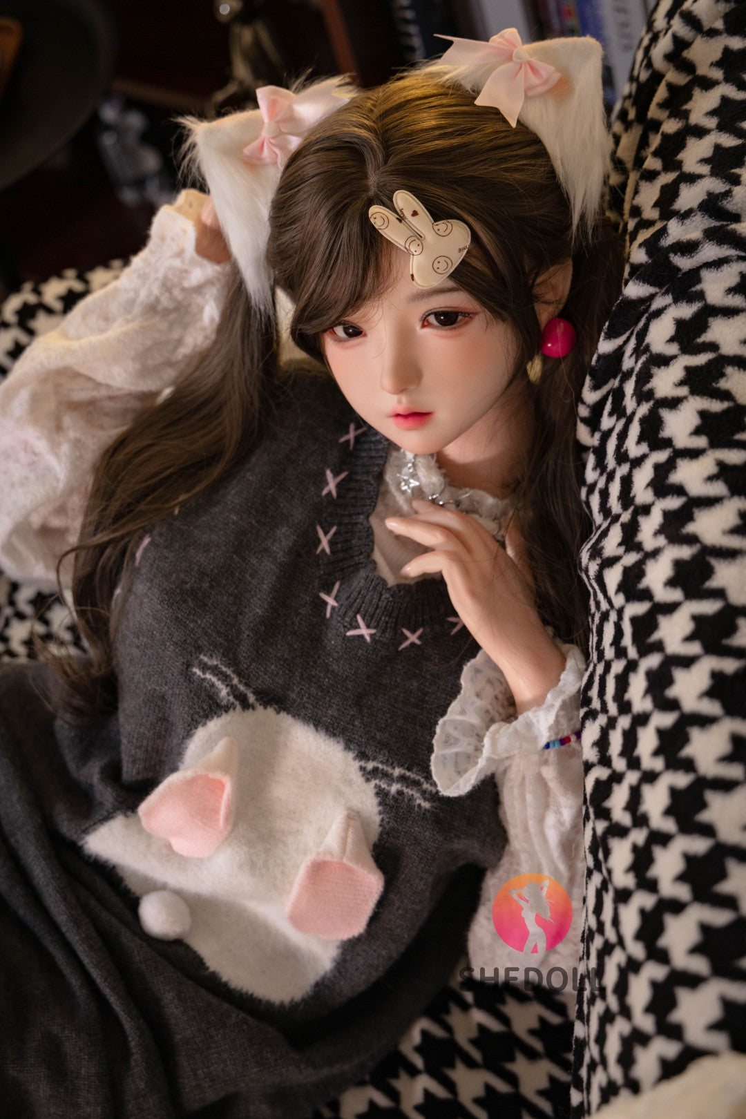 Cece sexdukke (SHEDOLL 145 cm G-cup #SH156 silikone)