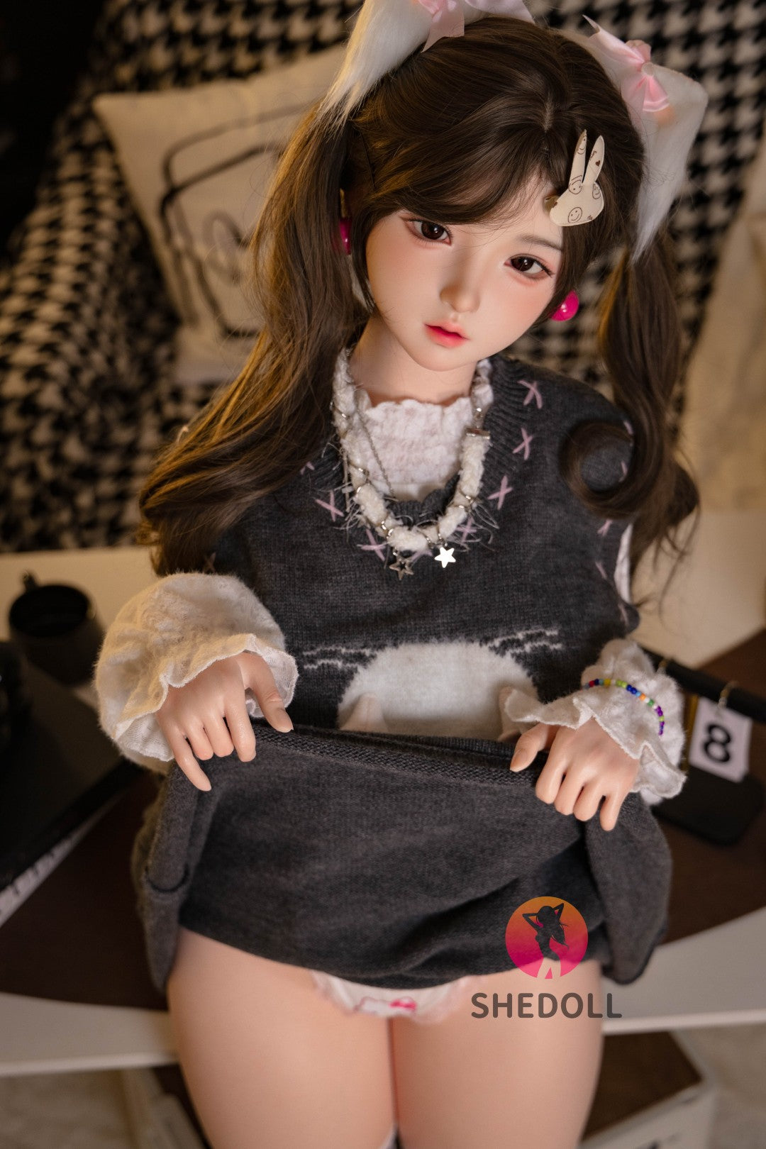 Cece sexdukke (SHEDOLL 145 cm G-cup #SH156 silikone)