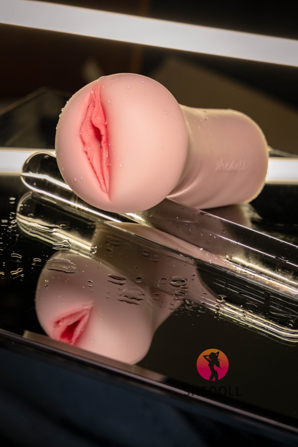 Realistisk masturbator (SHEDOLL #SH160 silikone & TPE)