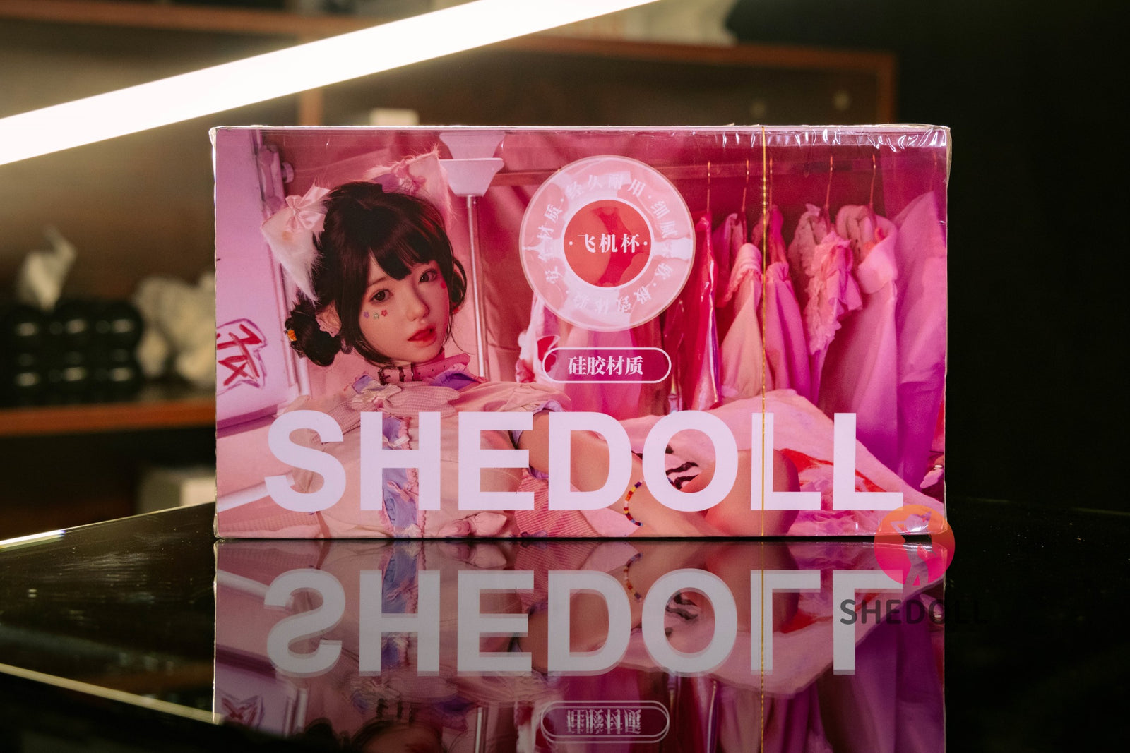 Realistisk masturbator (SHEDOLL #SH160 silikone & TPE)