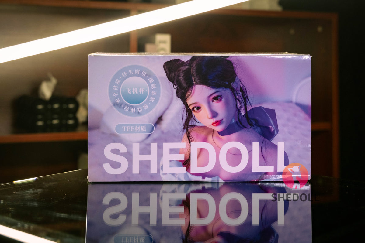 Realistisk masturbator (SHEDOLL #SH160 silikone & TPE)