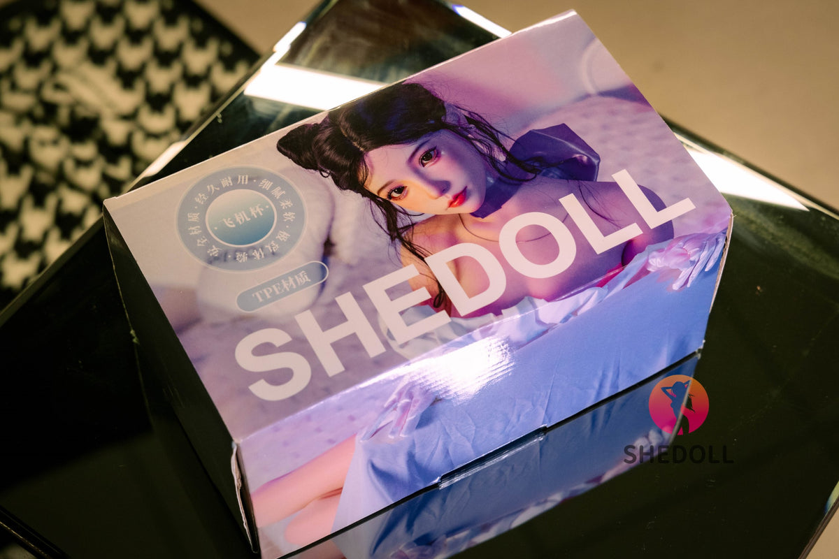 Realistisk masturbator (SHEDOLL #SH160 silikone & TPE)