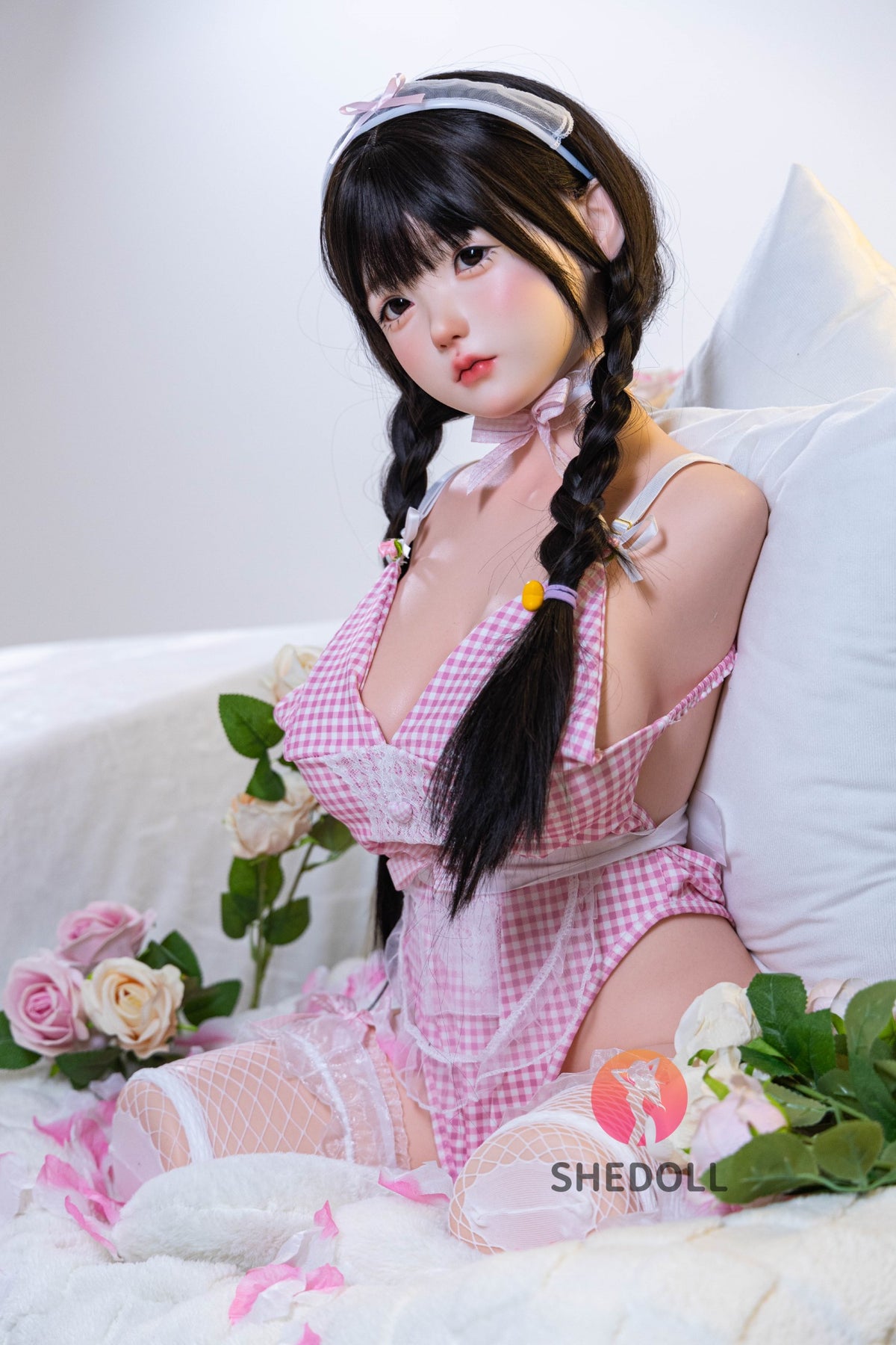 Torso sexdukke (SHEDOLL 70 cm D-cup #SH162 silikone)