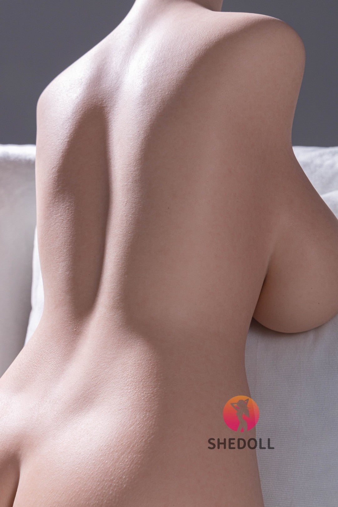 Torso sexdukke (SHEDOLL 70 cm D-cup #SH163 silikone)