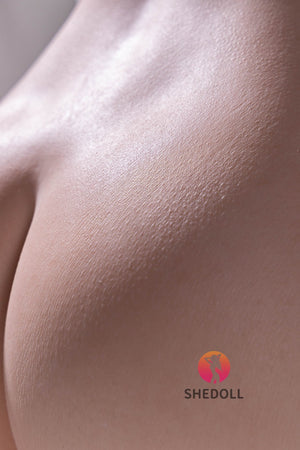 Torso sexdukke (SHEDOLL 148 cm d-cup #SH163 silikone)