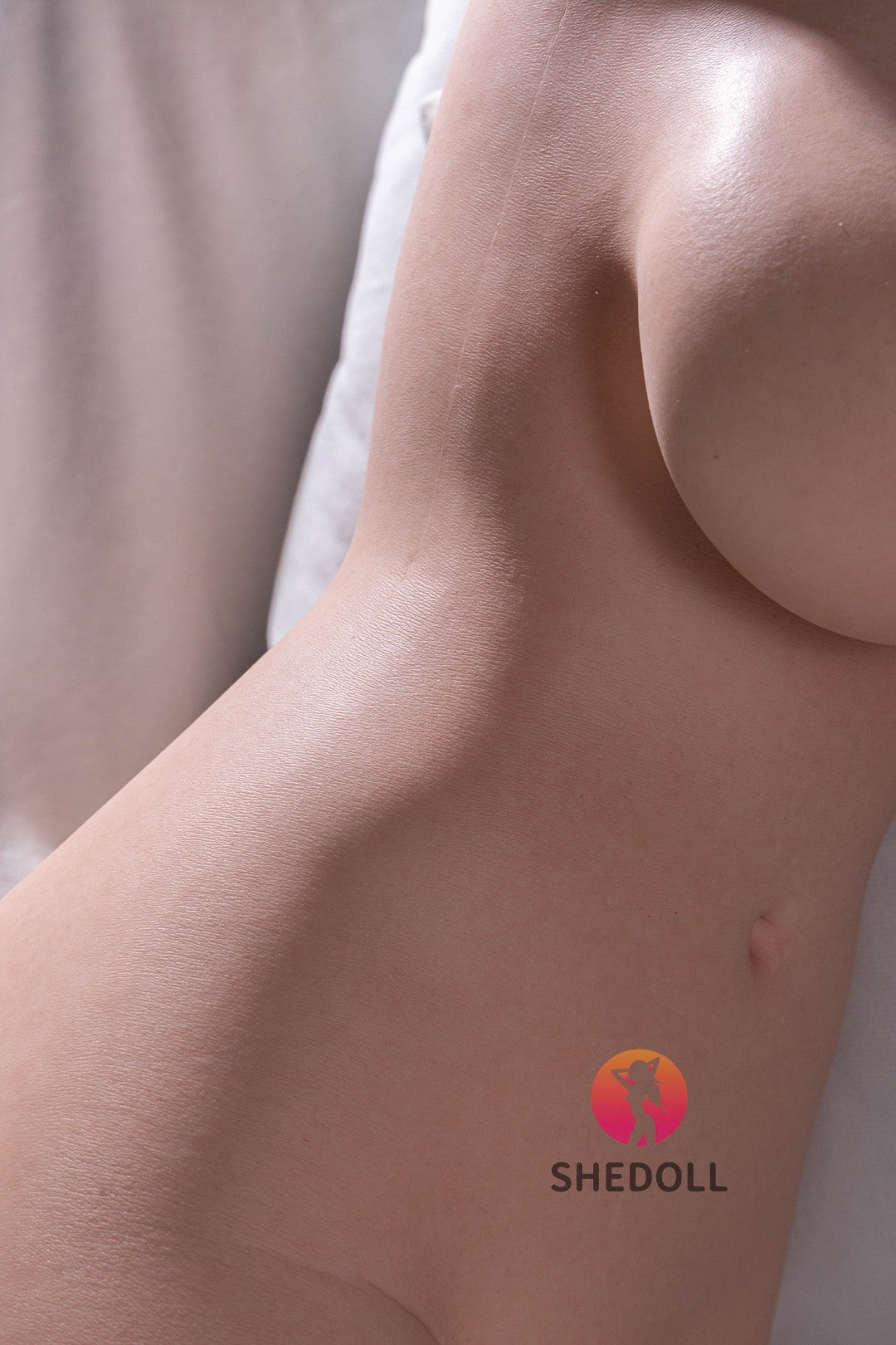 Torso sexdukke (SHEDOLL 70 cm D-cup #SH163 silikone)