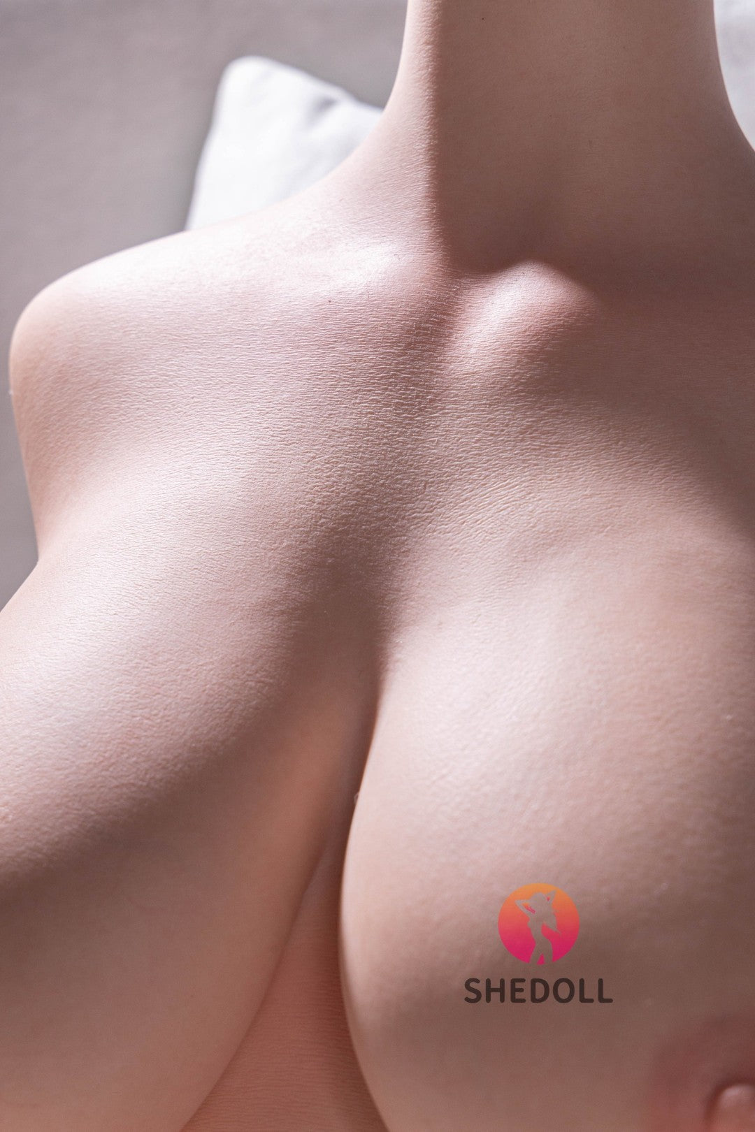 Torso sexdukke (SHEDOLL 70 cm D-cup #SH163 silikone)