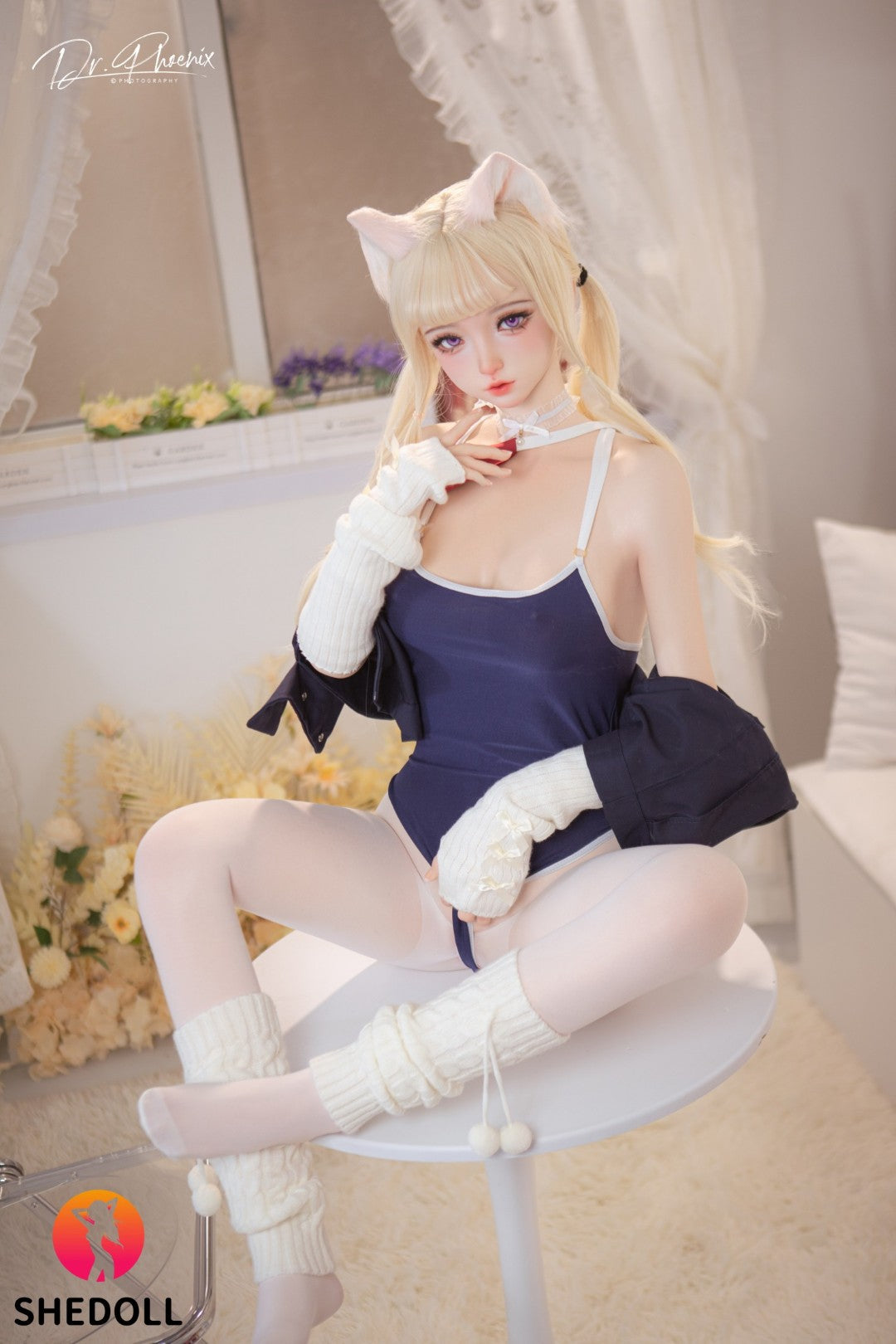 Cece sexdukke (SHEDOLL 148 cm d-cup #SH166 2.0 silikone)