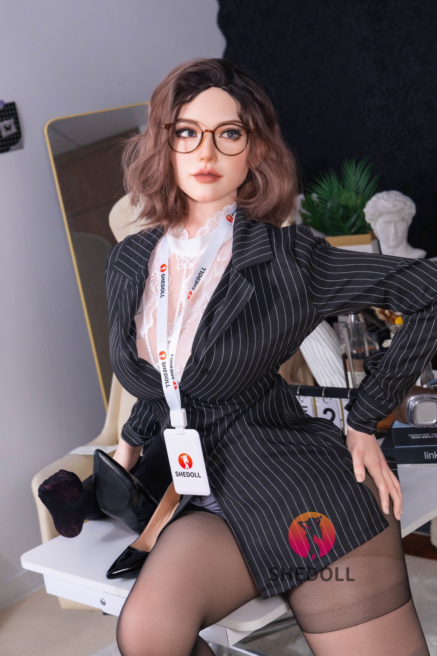 Tale sexdukke (SHEDOLL 170 cm E-cup #SH172 silikone)