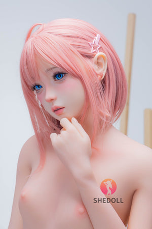 Lemon sexdukke (SHEDOLL 152 cm a-cup #SH176 2.0 TPE+silikone)
