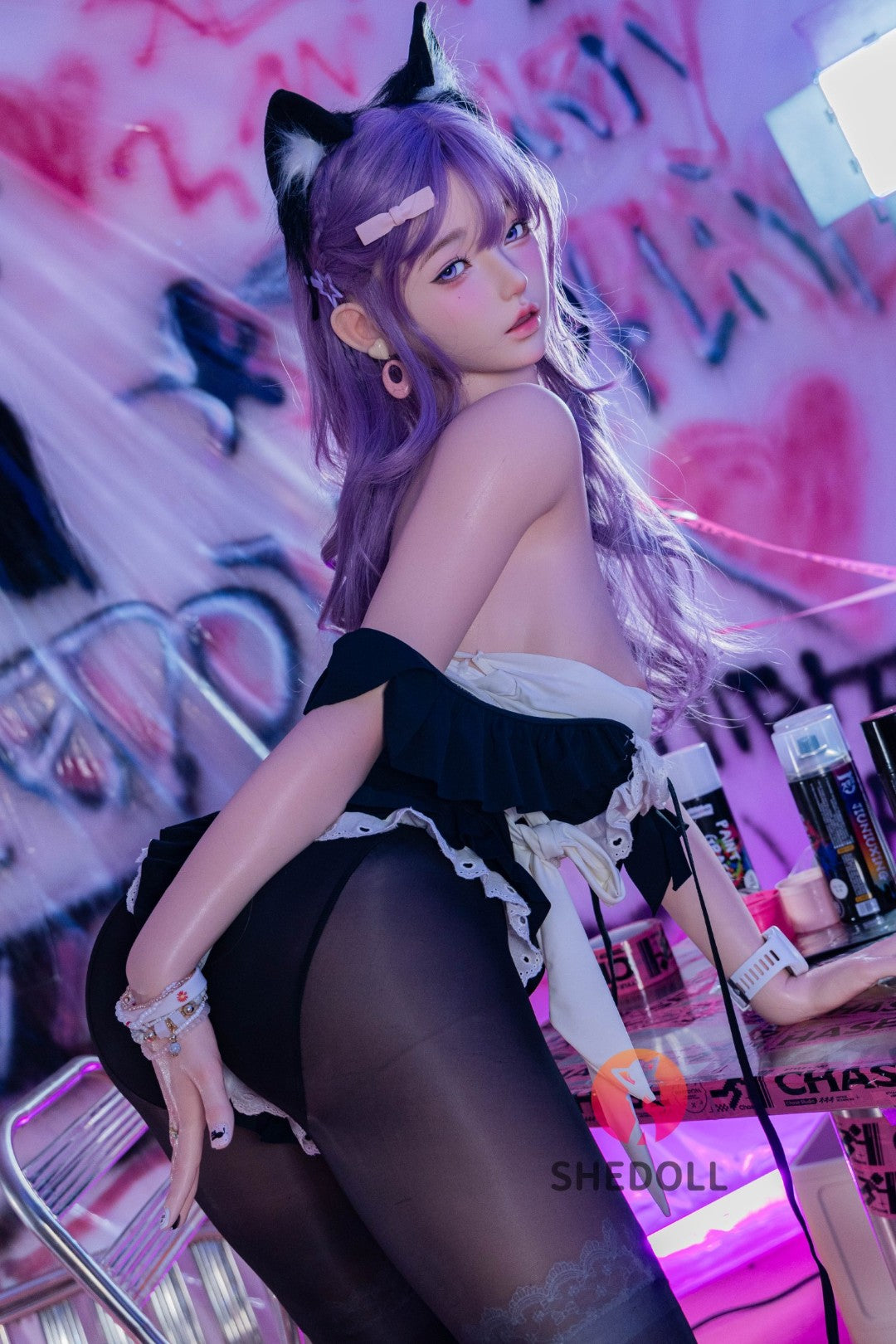 Jasmine sexdukke (SHEDOLL 168 cm d-cup #SH180 2.0 silikone)