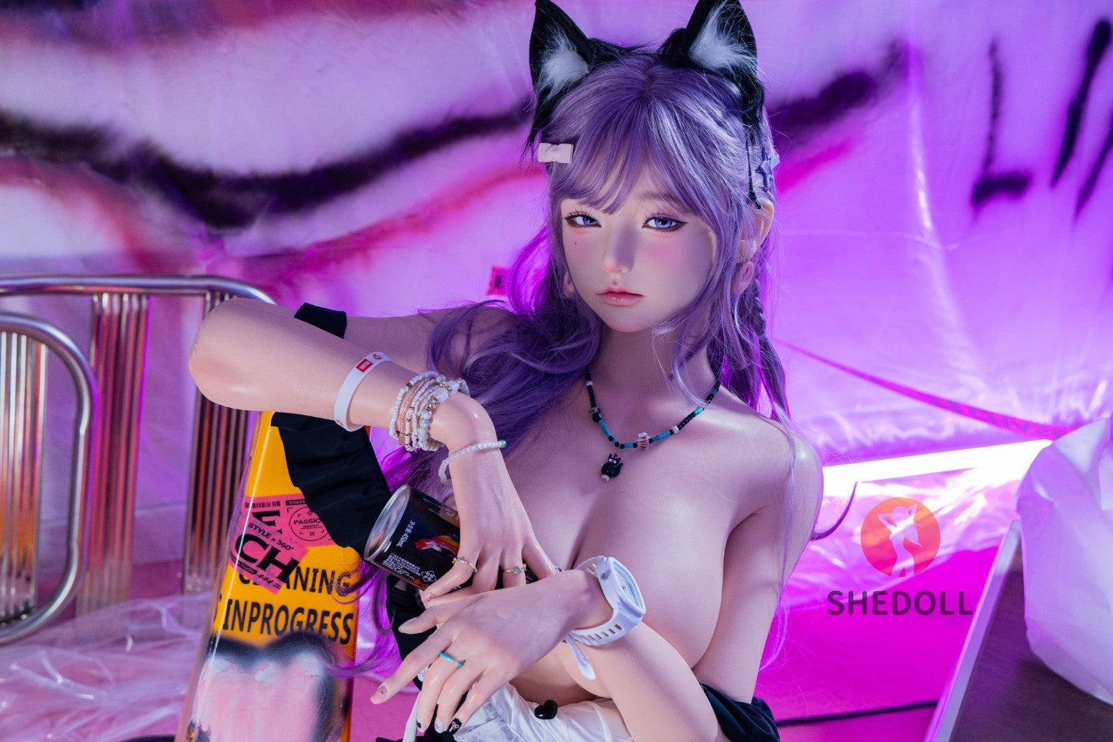 Jasmine sexdukke (SHEDOLL 168 cm d-cup #SH180 2.0 silikone)