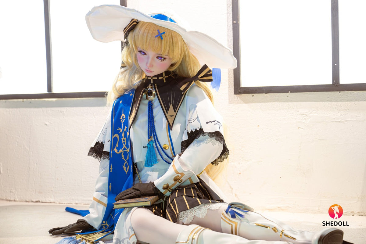 Phoebe sexdukke (SHEDOLL 152 cm A-cup #SH189 2.0 TPE+silikone)