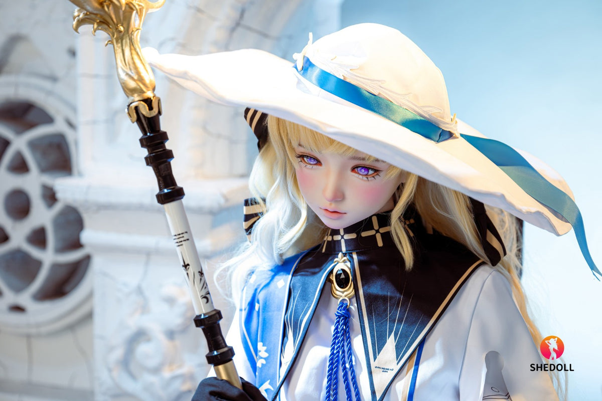 Phoebe sexdukke (SHEDOLL 152 cm A-cup #SH189 2.0 TPE+silikone)