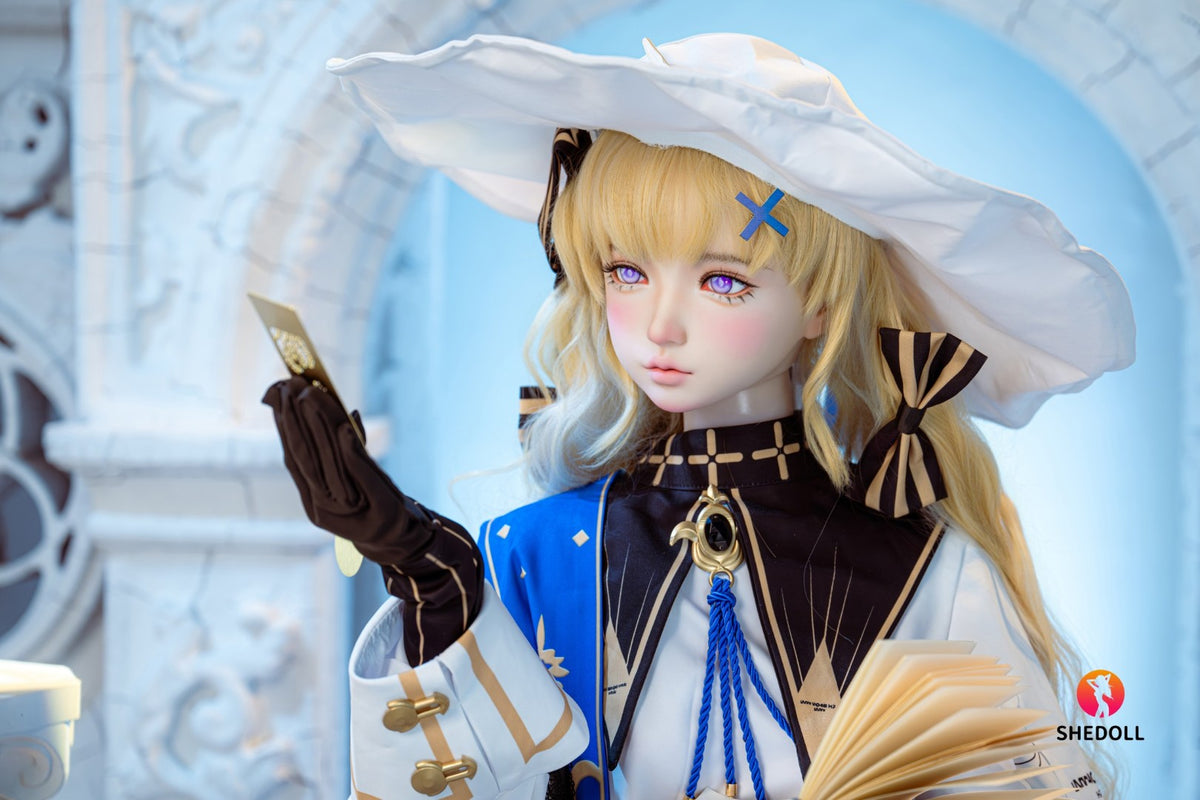 Phoebe sexdukke (SHEDOLL 152 cm A-cup #SH189 2.0 TPE+silikone)