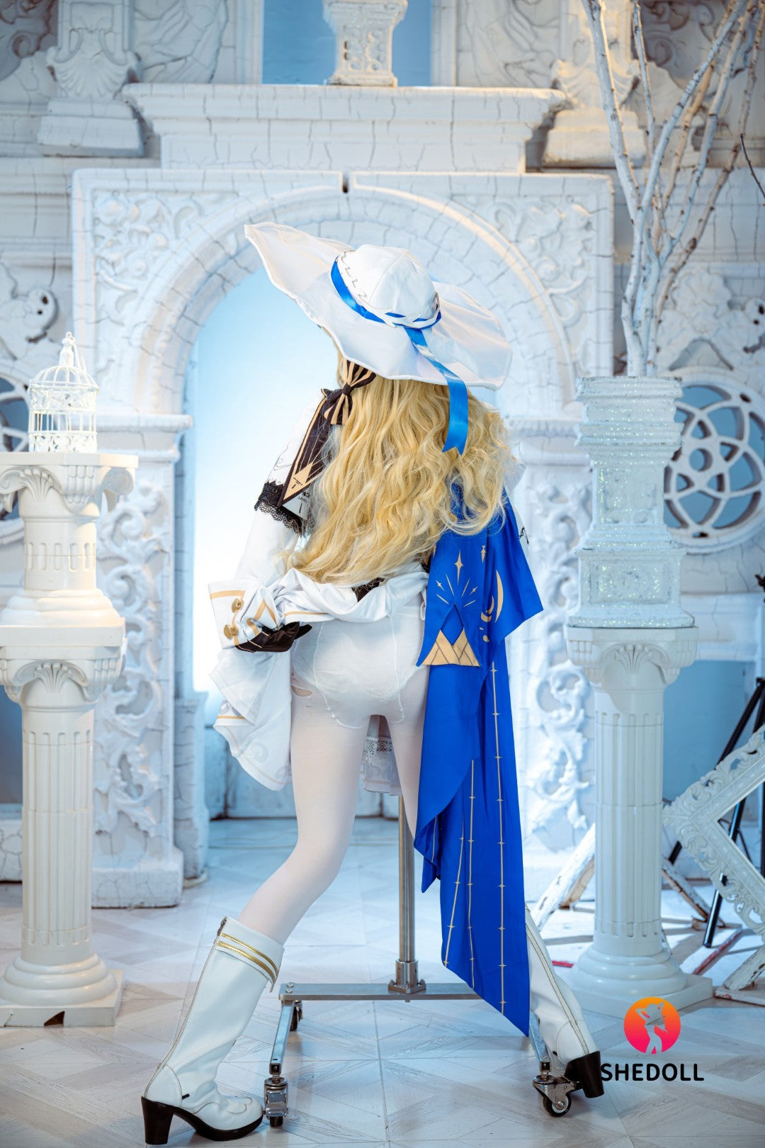 Phoebe sexdukke (SHEDOLL 152 cm A-cup #SH189 2.0 TPE+silikone)