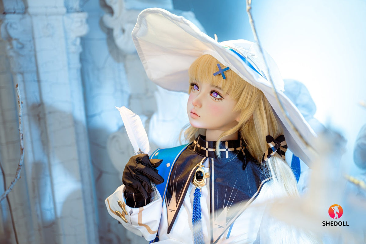 Phoebe sexdukke (SHEDOLL 152 cm A-cup #SH189 2.0 TPE+silikone)