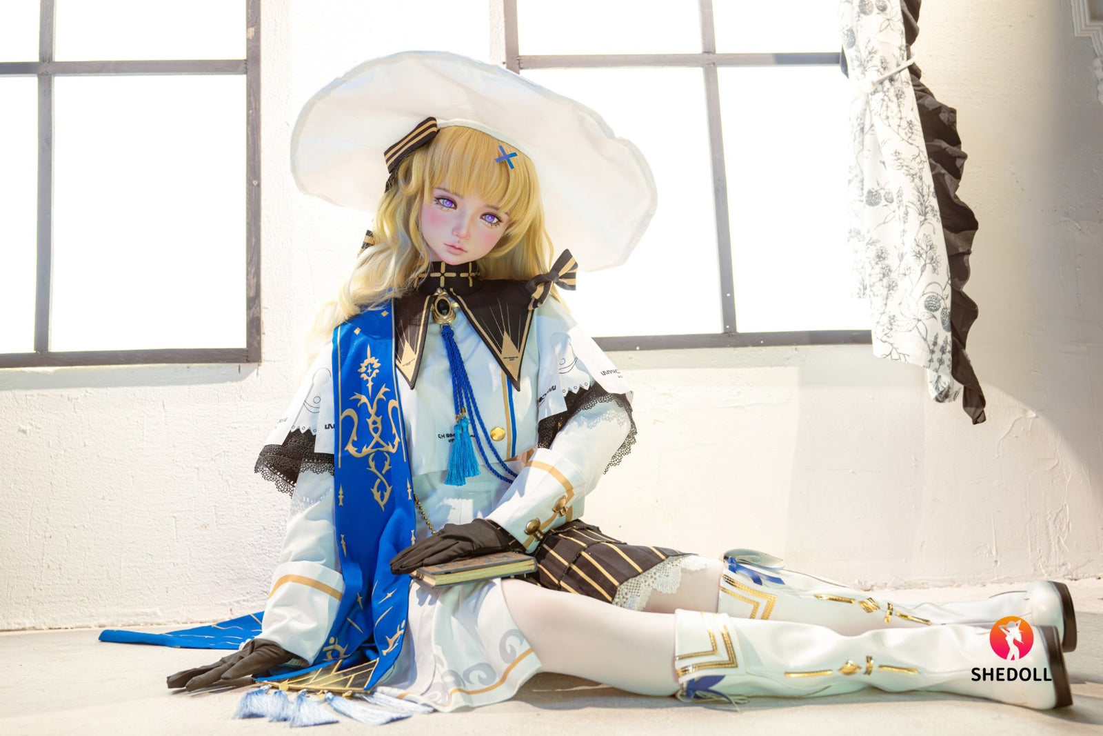 Phoebe sexdukke (SHEDOLL 152 cm A-cup #SH189 2.0 TPE+silikone)