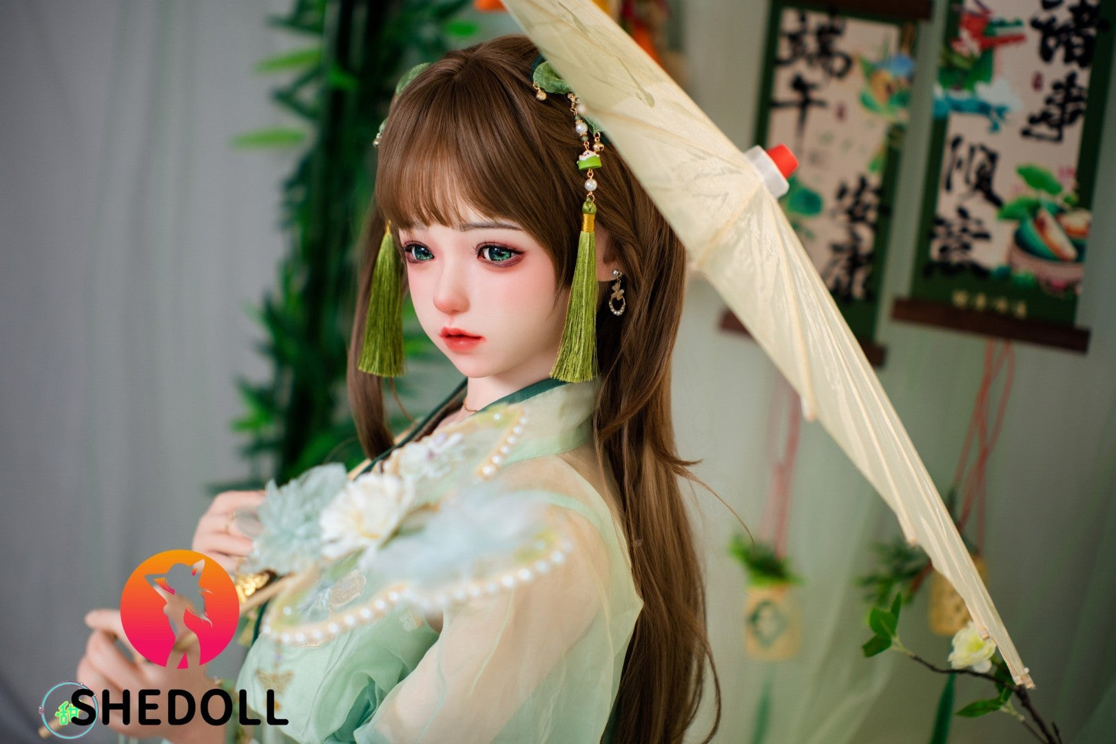 Aileen sexdukke (SHEDOLL 156 cm e-cup #SH191 2.0 silikone)
