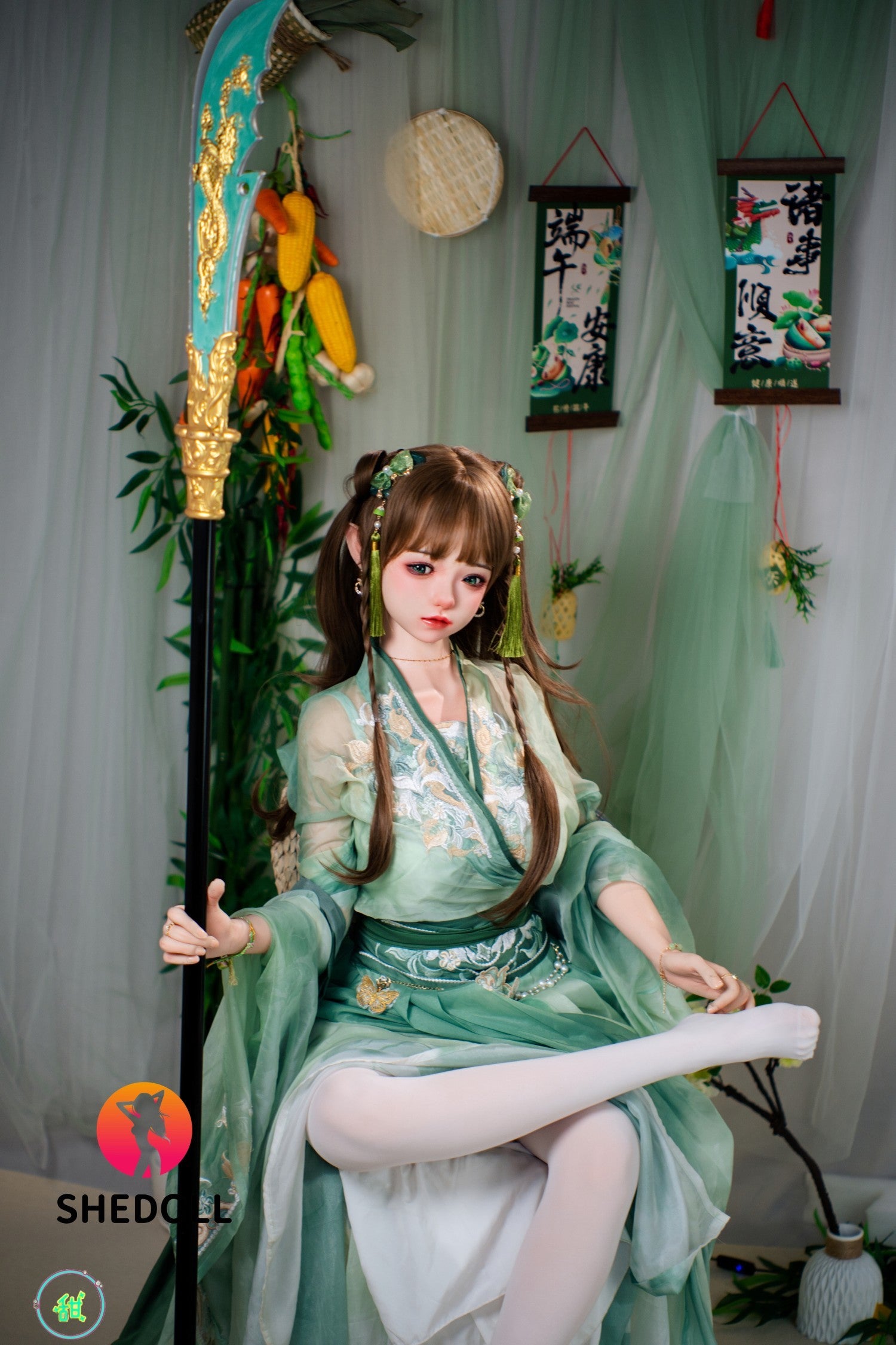 Aileen sexdukke (SHEDOLL 156 cm E-cup #SH191 2.0 silikone)