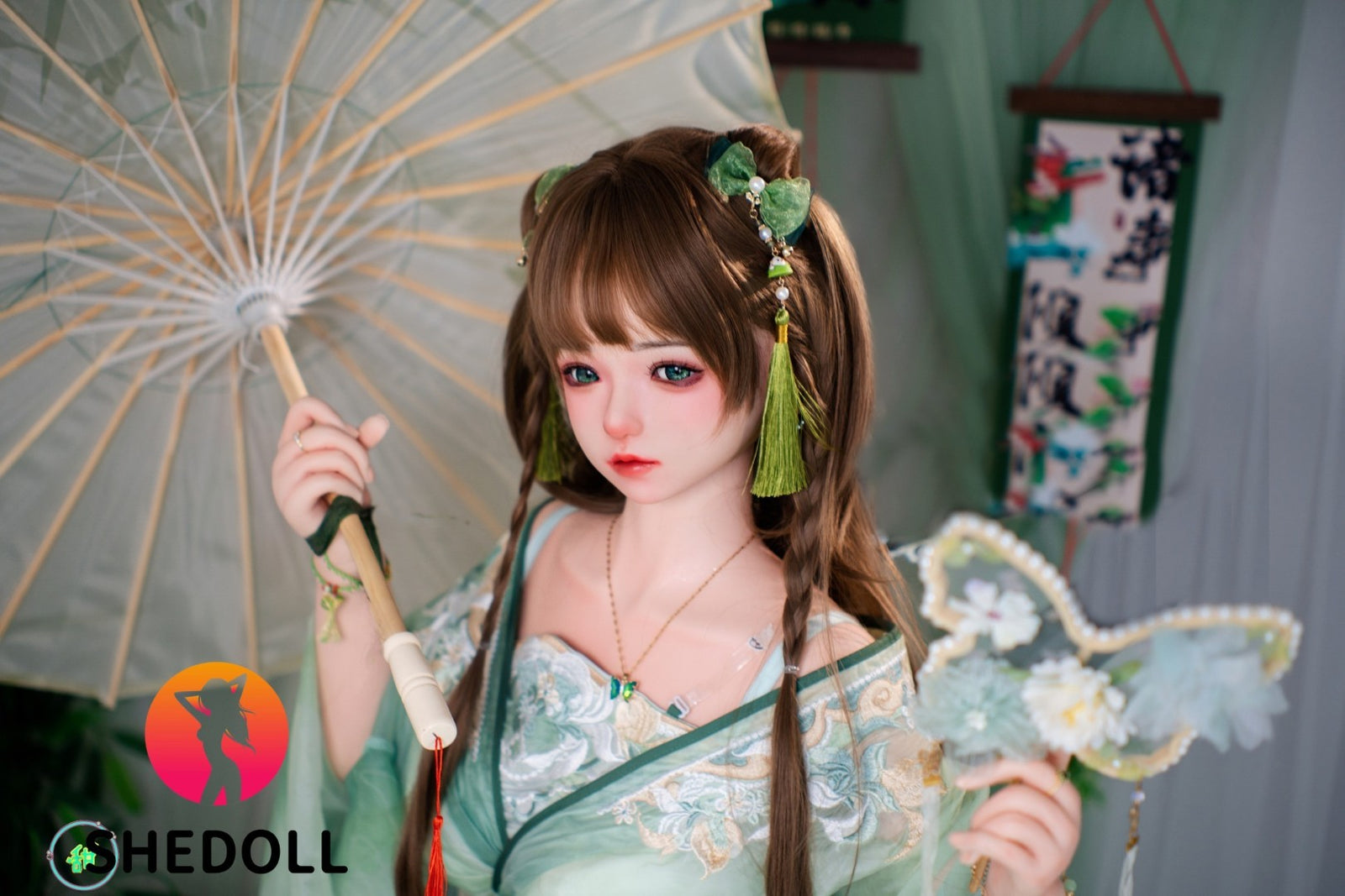 Aileen sexdukke (SHEDOLL 156 cm E-cup #SH191 2.0 silikone)